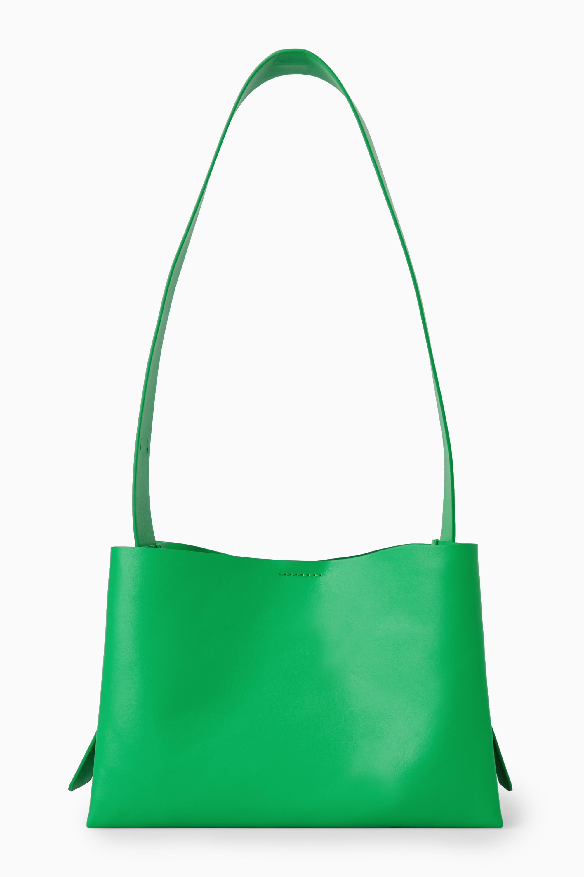 COS Folded Leather Medium Shoulder Bag - ShopStyle