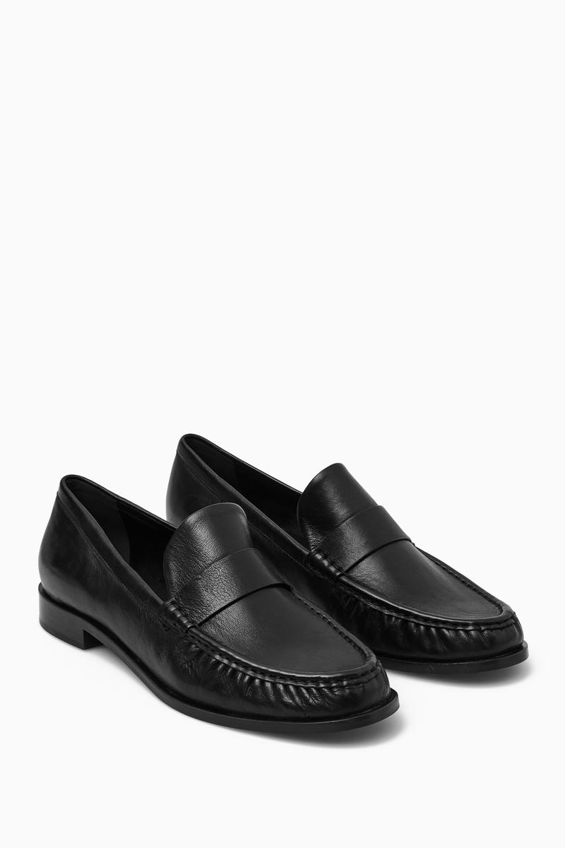 Leather Loafers