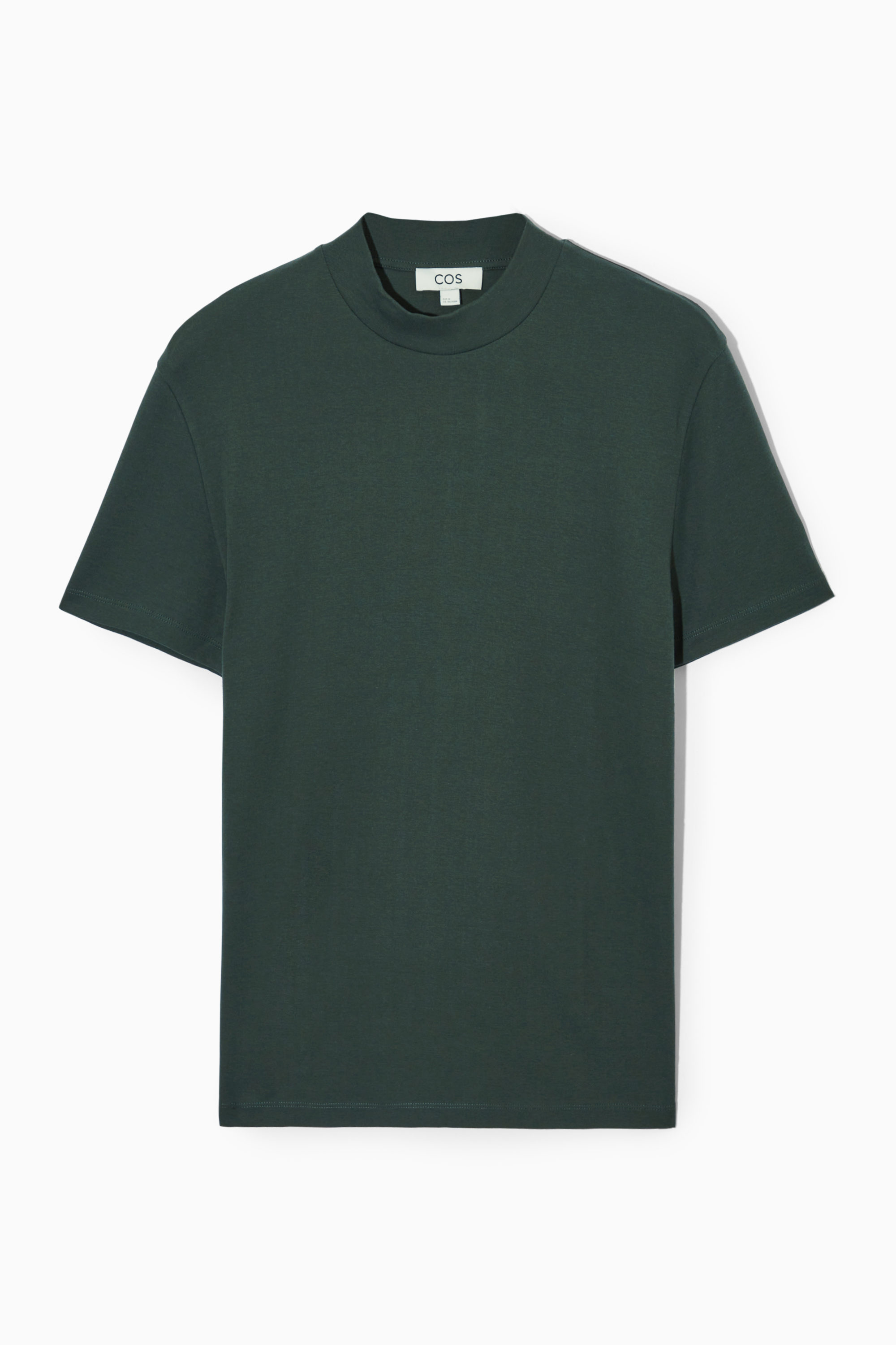 PUZZLE LOGO SHORT MOCK NECK GREEN TGS-MT111 – TANGRAM