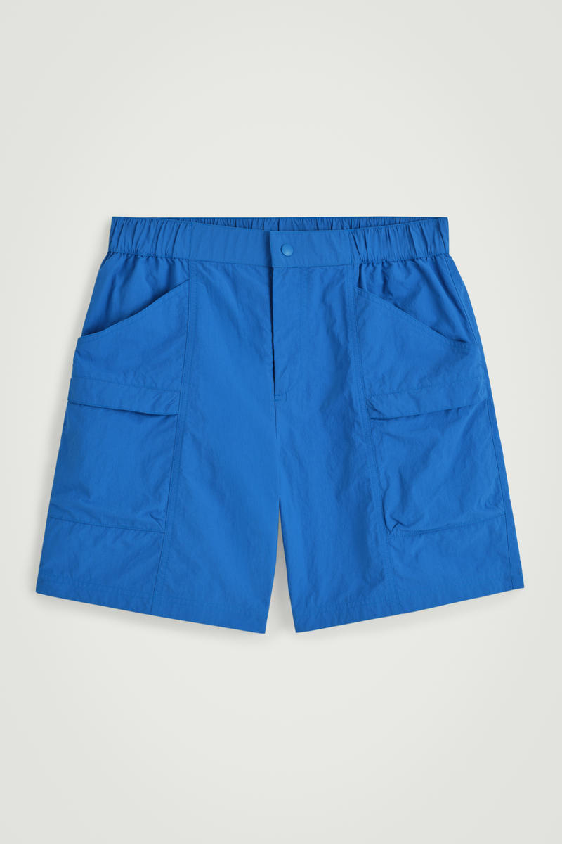 Utility Swim Shorts in Blue