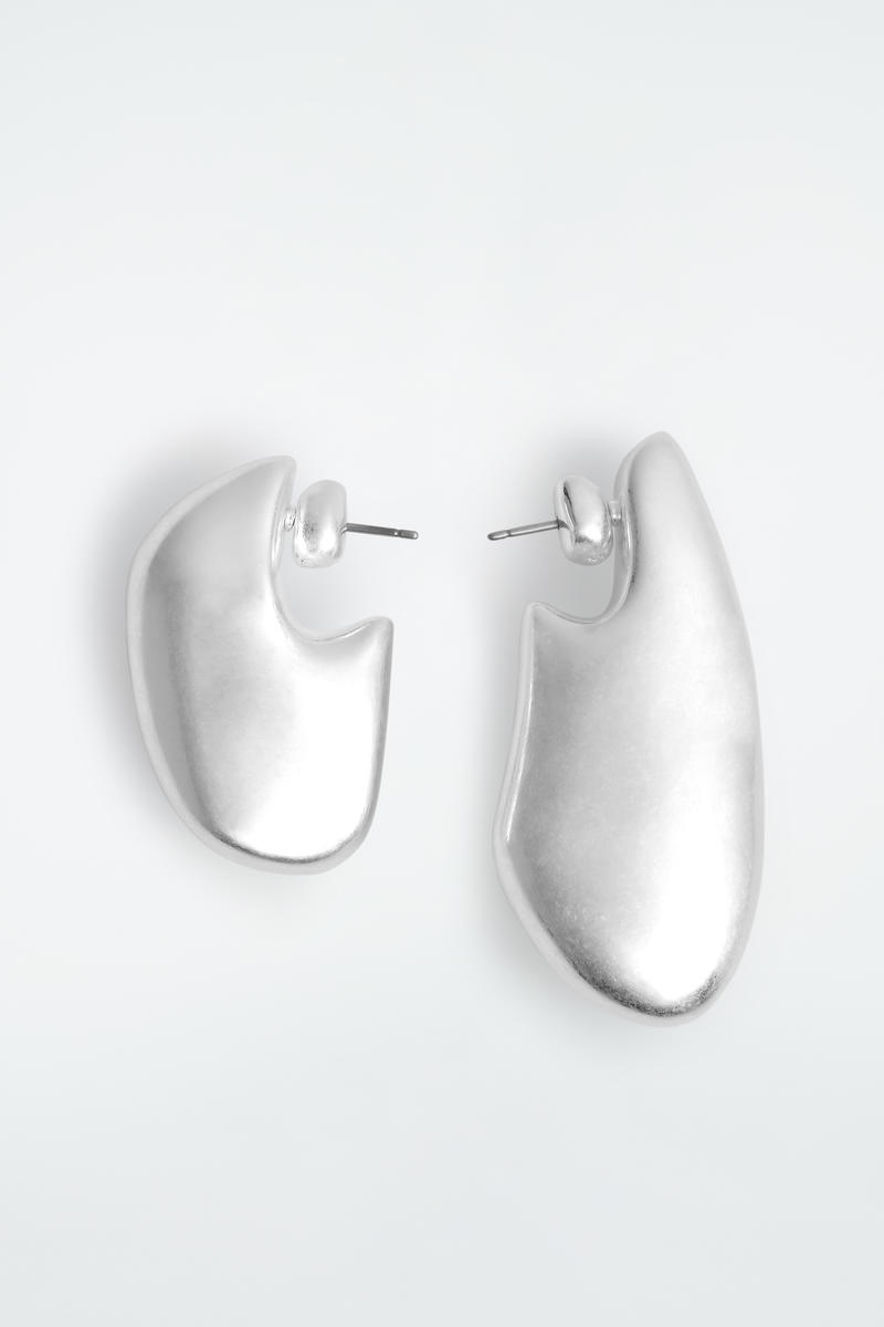 Mismatched Pebble Earrings
