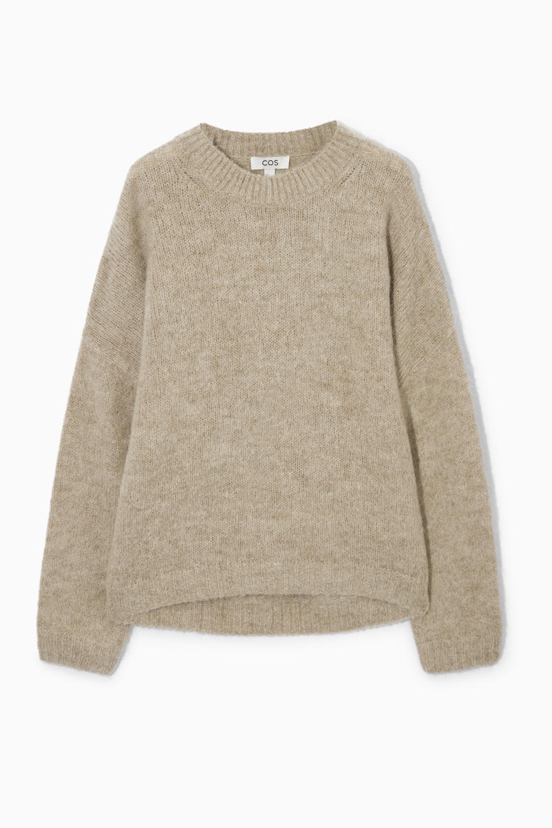 Textured Wool-Alpaca Jumper