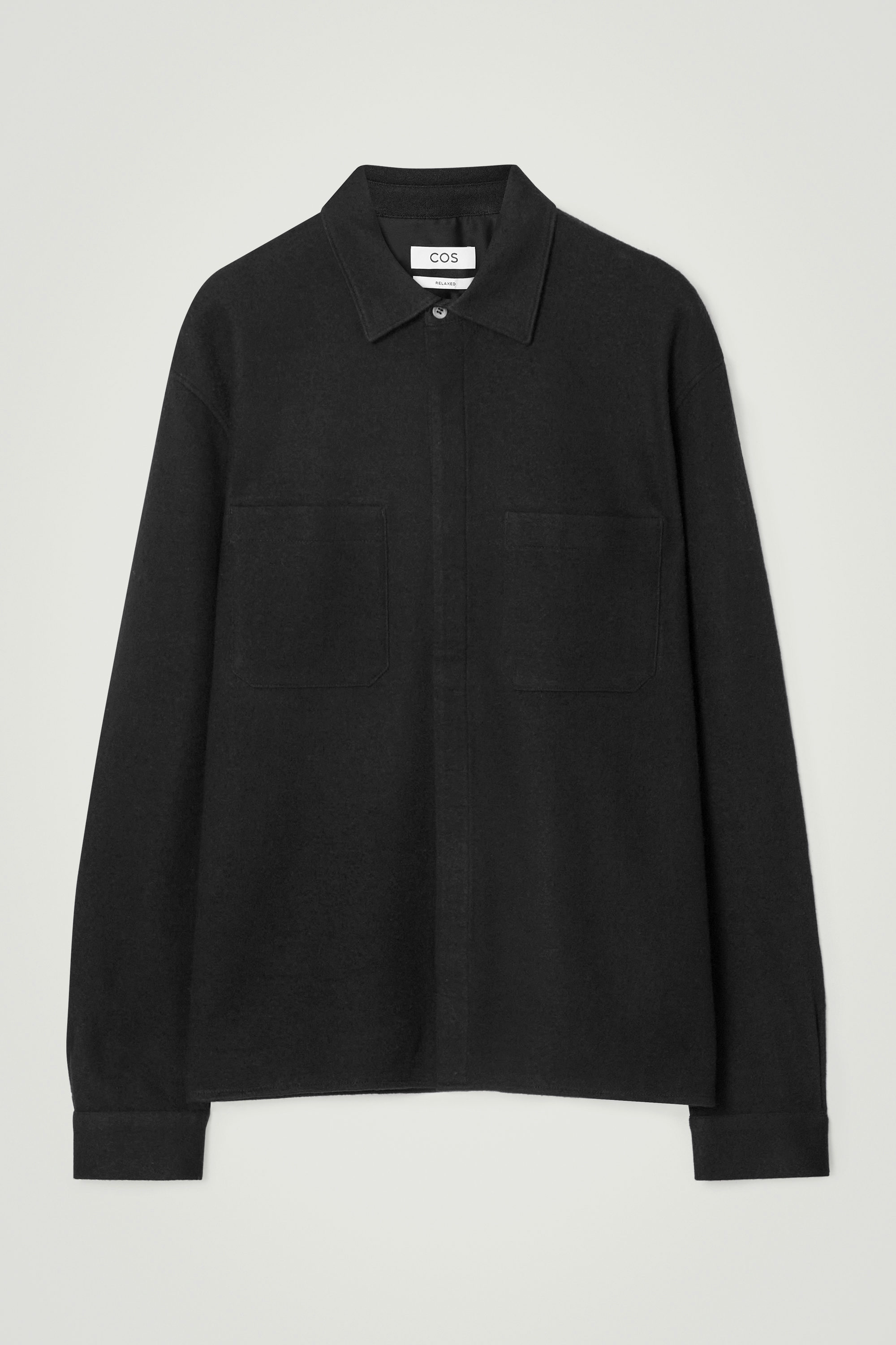 【COSYHARU】Ordn Solid Overshirt Overshirts - Shop Men's
