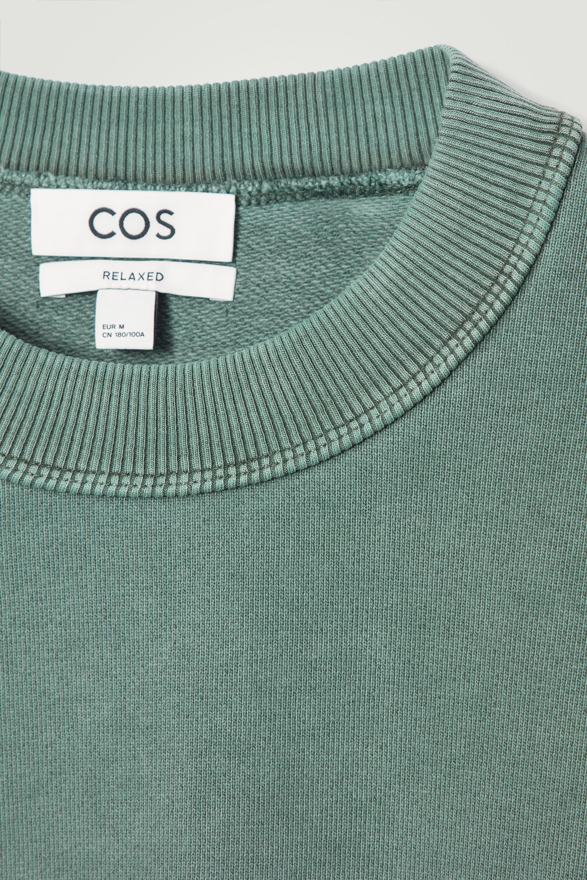 Cotton Jersey Cos Relaxed Jersey Sweatshirt RELAXED WASHED