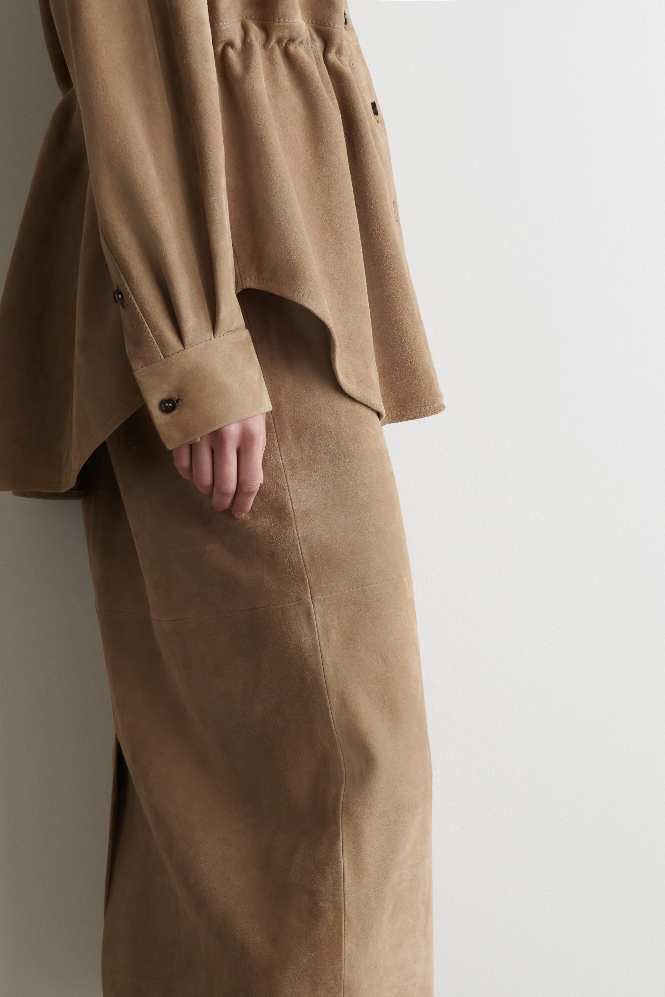 ★YOUTHBATH★Graphic suede medi skirt★正規品/韓国直送料込 Designer fashion, Seoul-fully created | W Concept