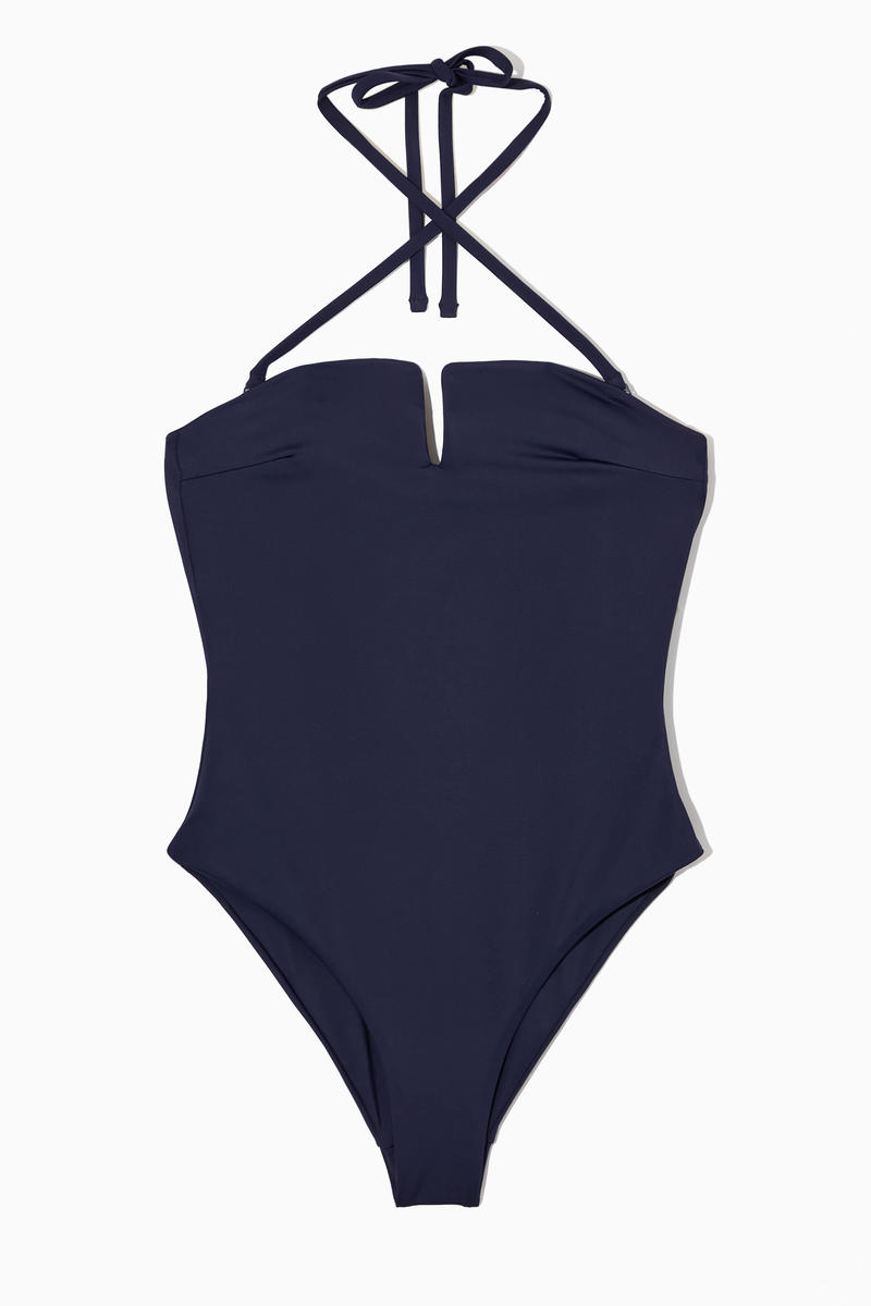 Halterneck Bandeau Swimsuit