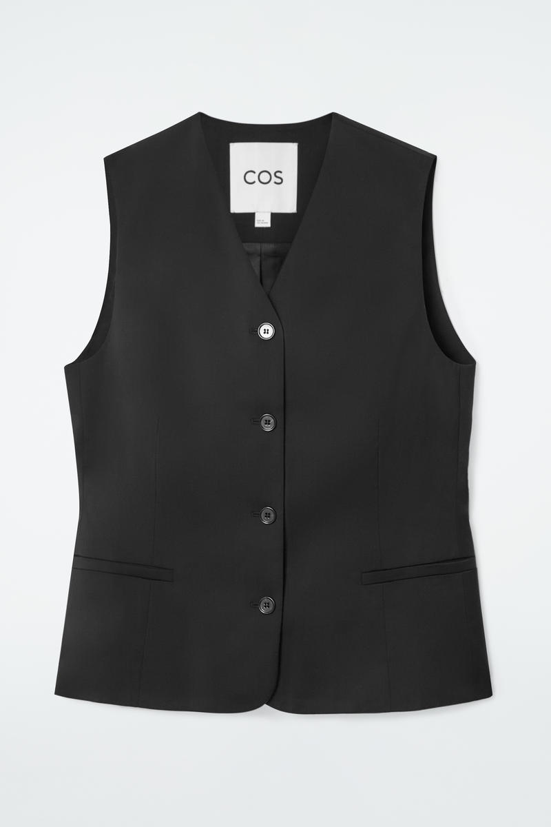 Tailored Wool Waistcoat