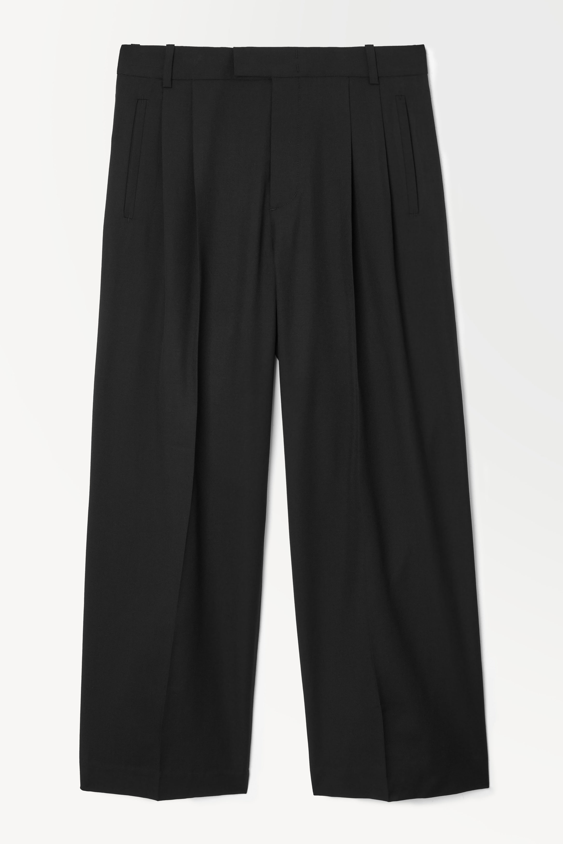 ボトムスその他 MKDT STUDIO Atelier Pasa black trousers in silk and wool Noshie-atelier Silk Wool Twill – MKDT STUDIO
