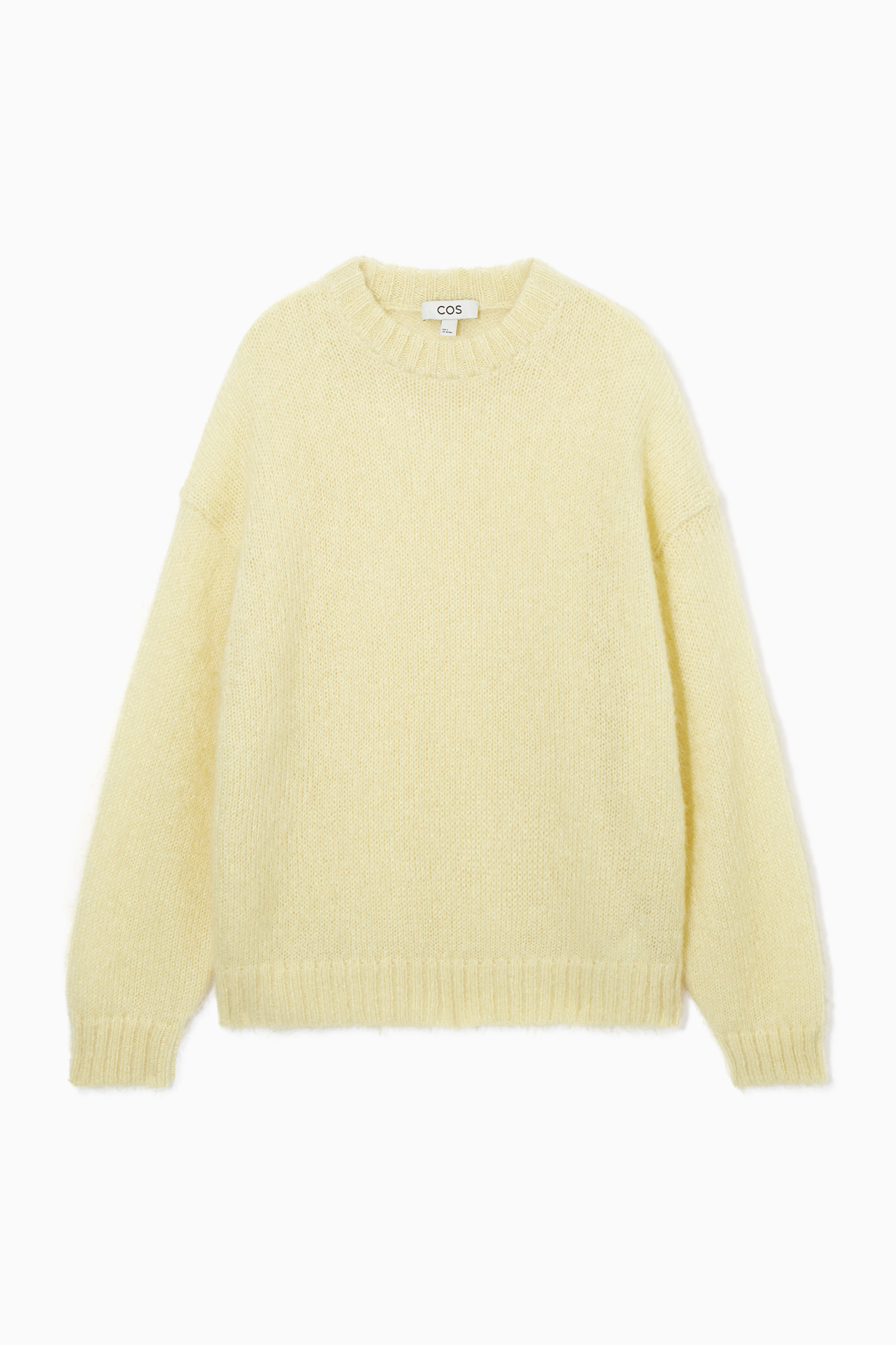 MOHAIR CREW-NECK JUMPER - LIGHT BLUE MOHAIR CREW-NECK JUMPER - LIGHT BLUE