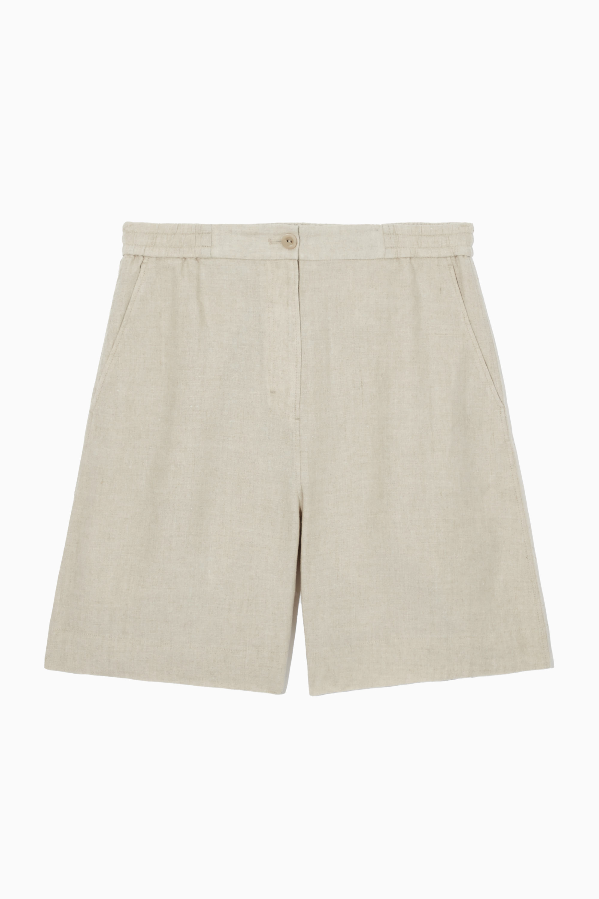 Shorts Linen Natural - Birden Co.