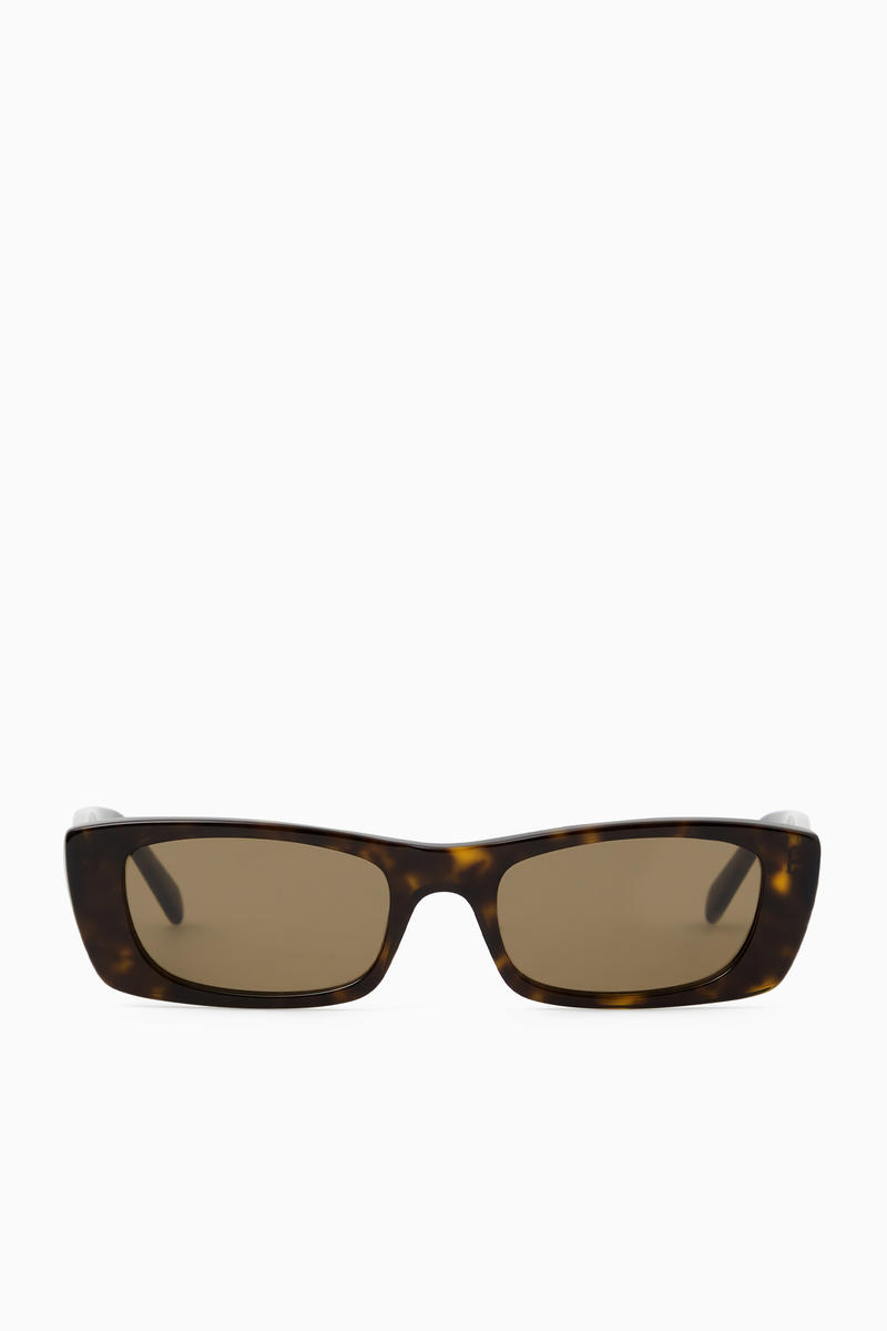 Narrow Cat-Eye Sunglasses