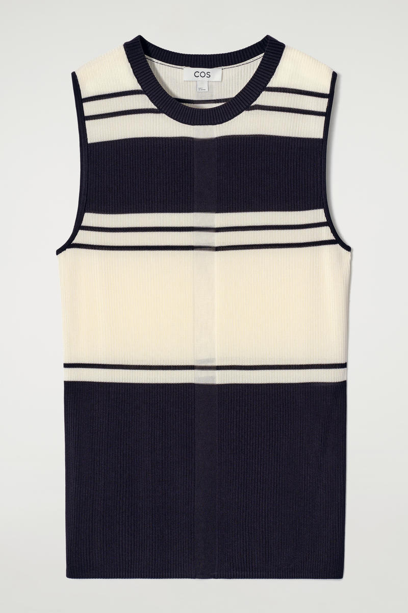 Ribbed-Knit Tank Top