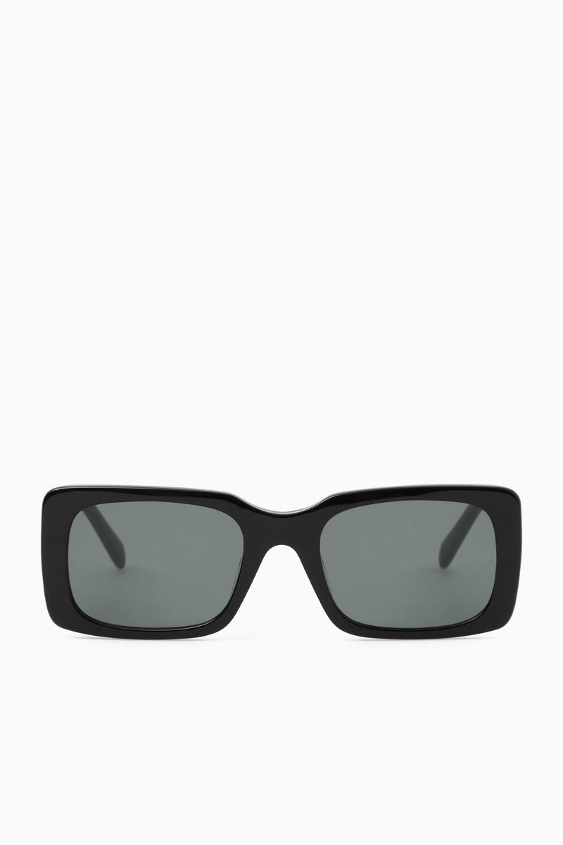 Square-Frame Acetate Sunglasses