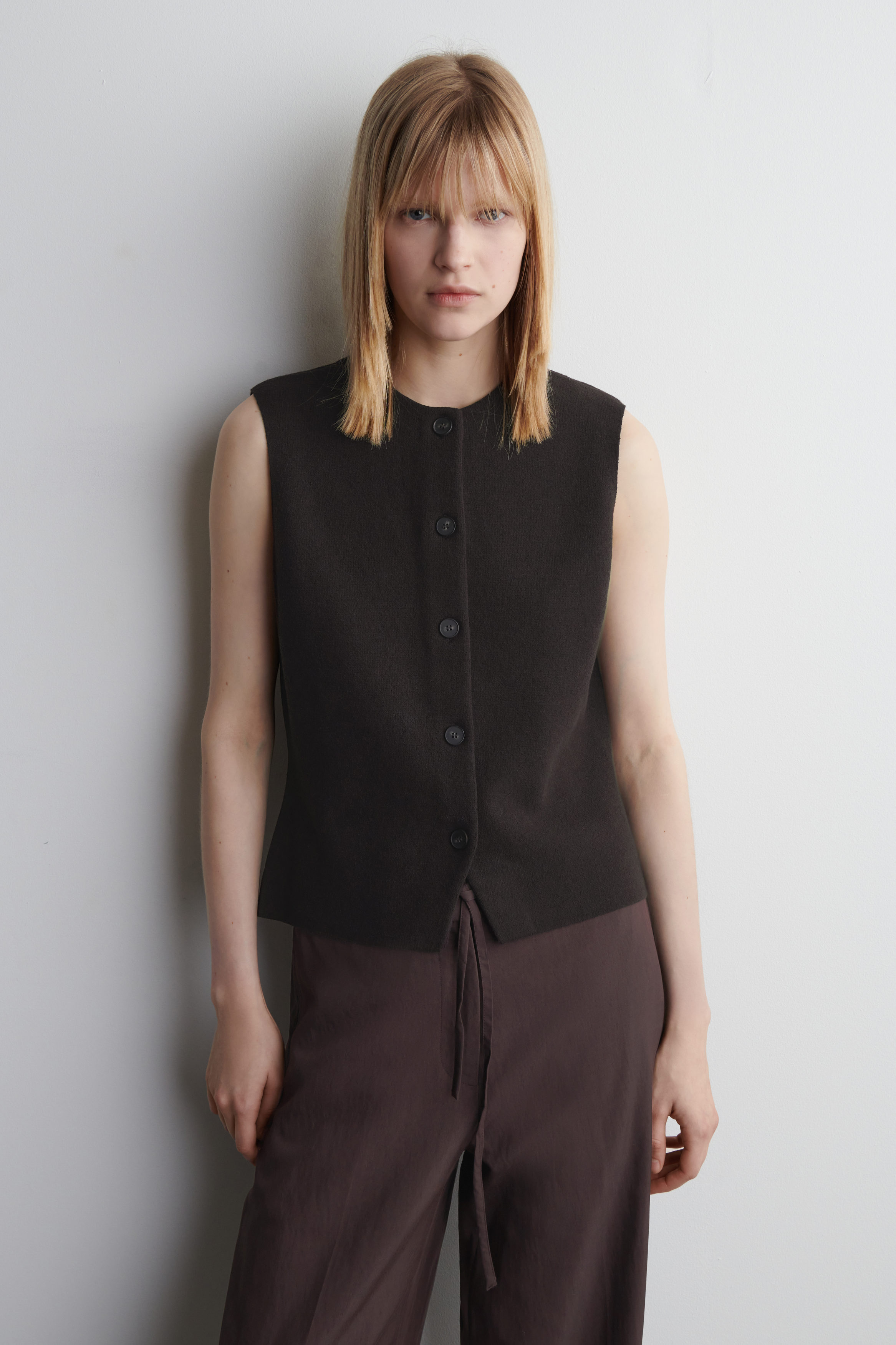 ★新品未使用★Cottonlinen Knit Vest Todayful TODAYFUL Cottonlinen Knit Vest - メルカリ