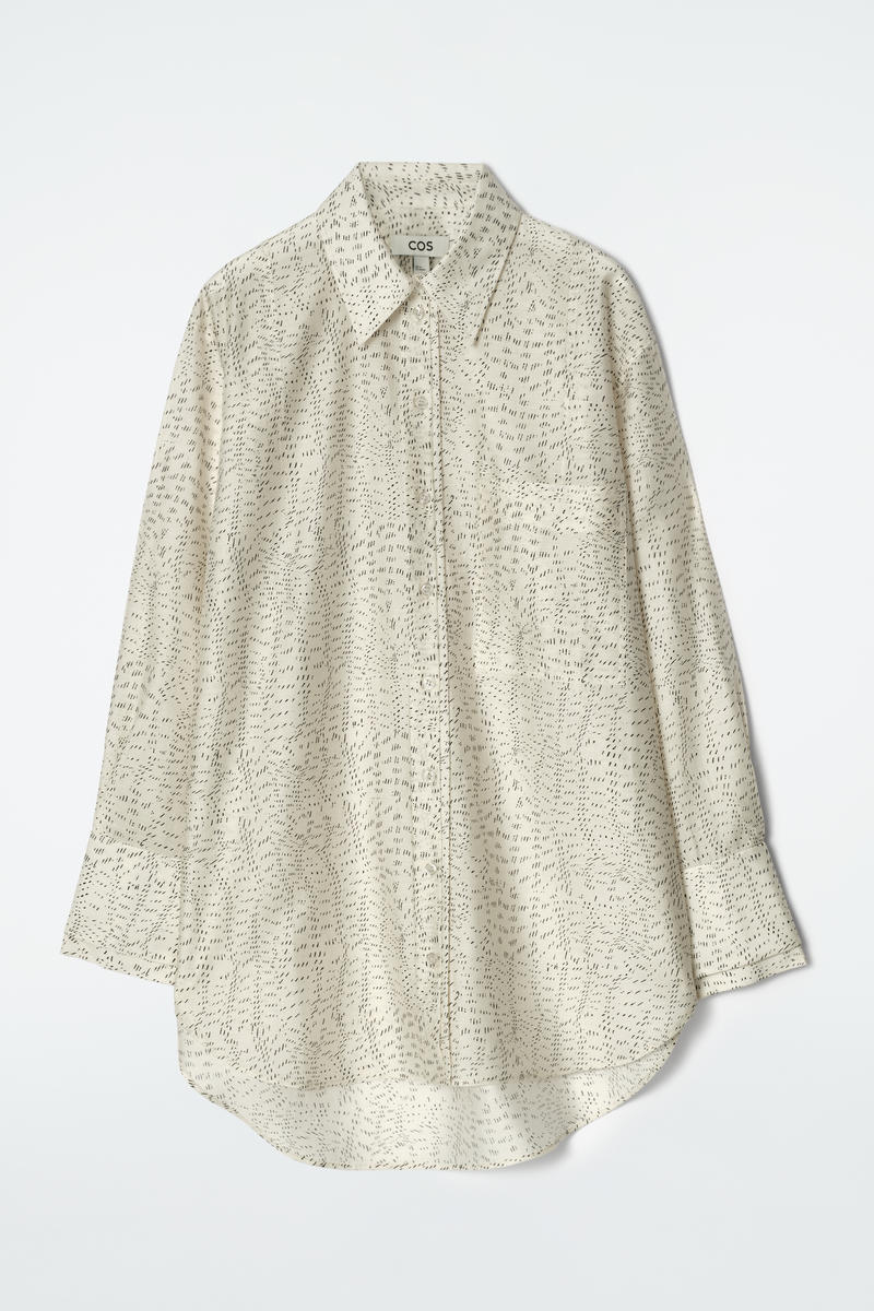 Printed Fluid Shirt