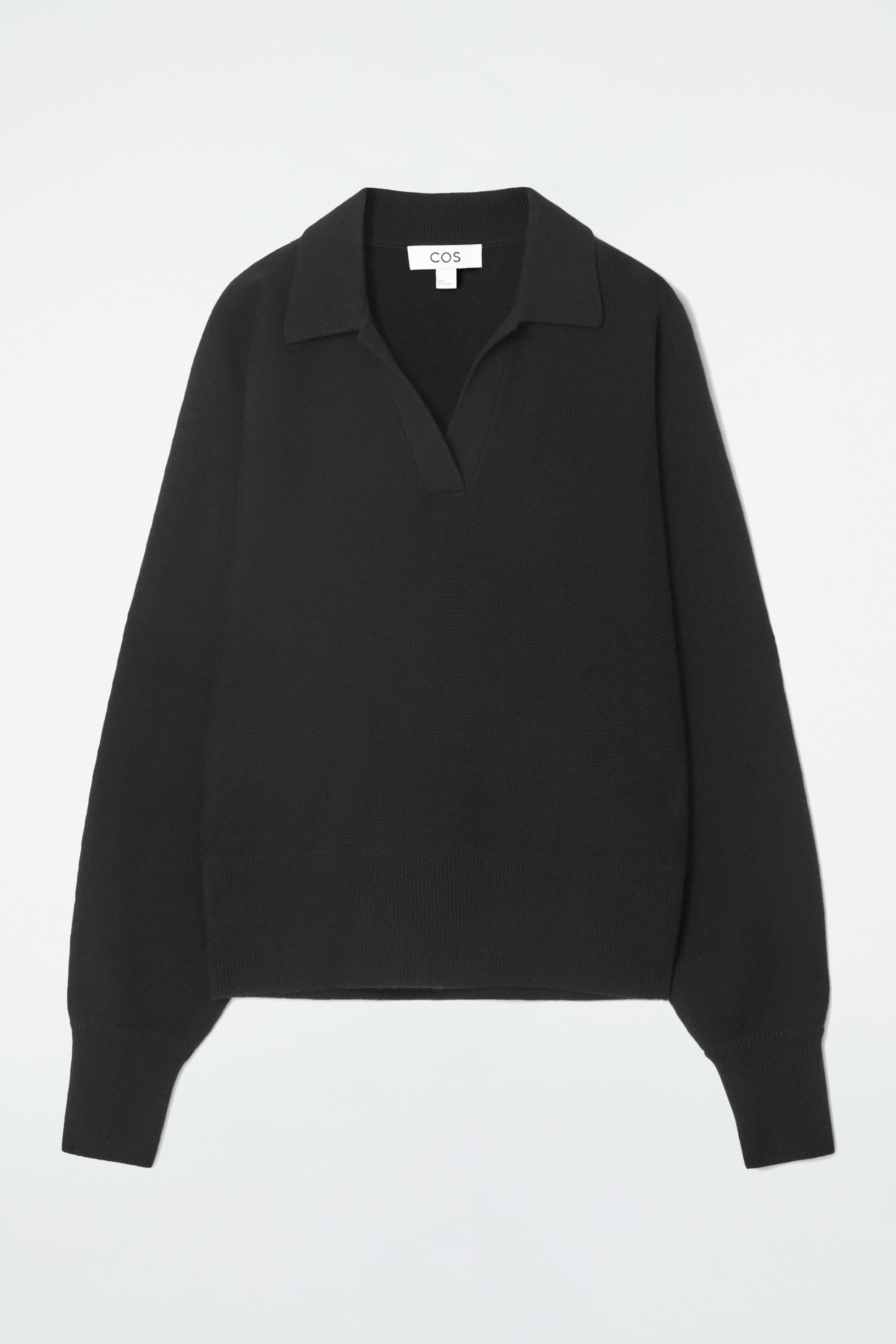 トップス ttt_msw knit polo cardigan 25ss black KNIT | TTTMSW