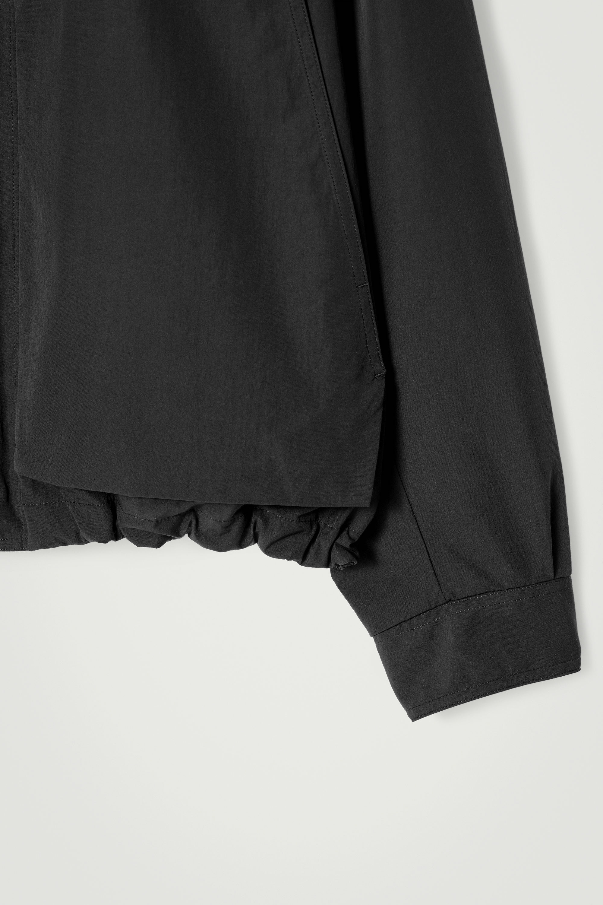 新品未使用2TEAM/JACKET/NYLON.TWILL BLACK 黒 YOKE New NYLON TRANING ZIP BLOUSON YK24SS0632B Size 2