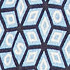 blue / geometric
