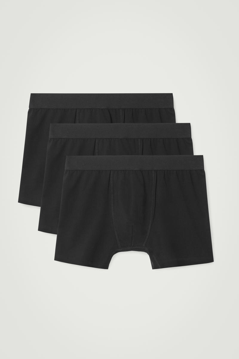 3-Pack Cotton Boxer Briefs