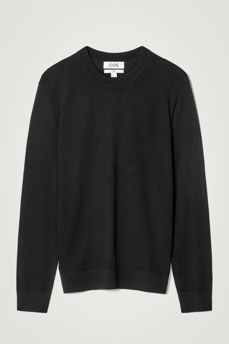 Slim Merino Wool Crew-Neck Jumper