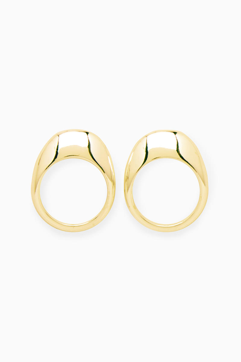 Two-Pack Domed Rings