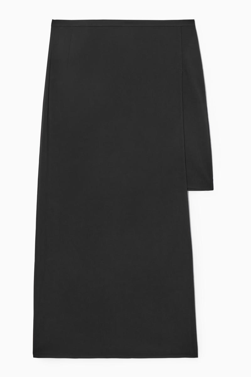 Asymmetric Cutout Skirt