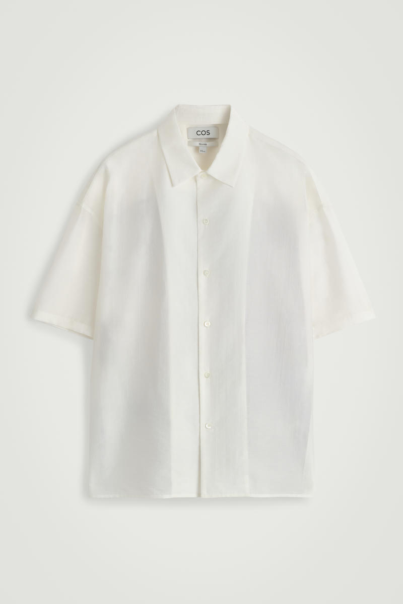 Cos Relaxed Short-sleeved Resort Shirt