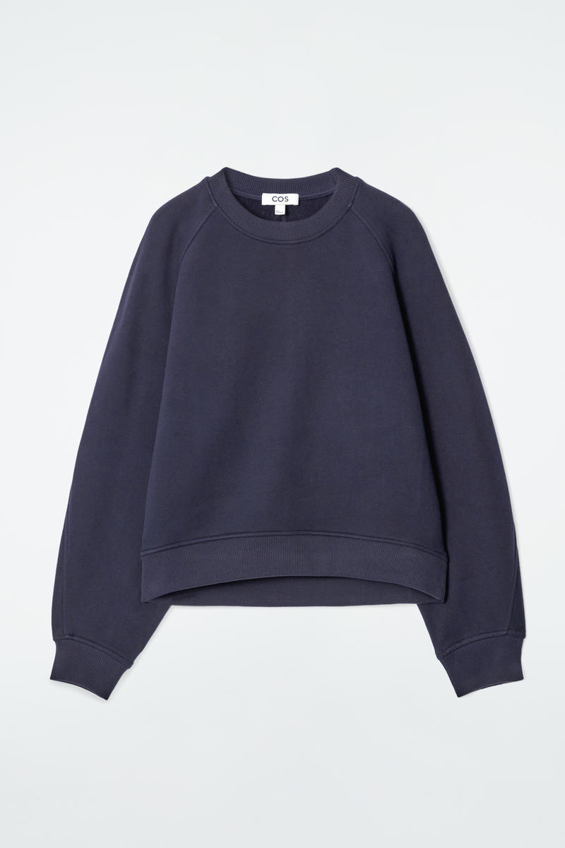 Rounded Cotton-Jersey Sweatshirt