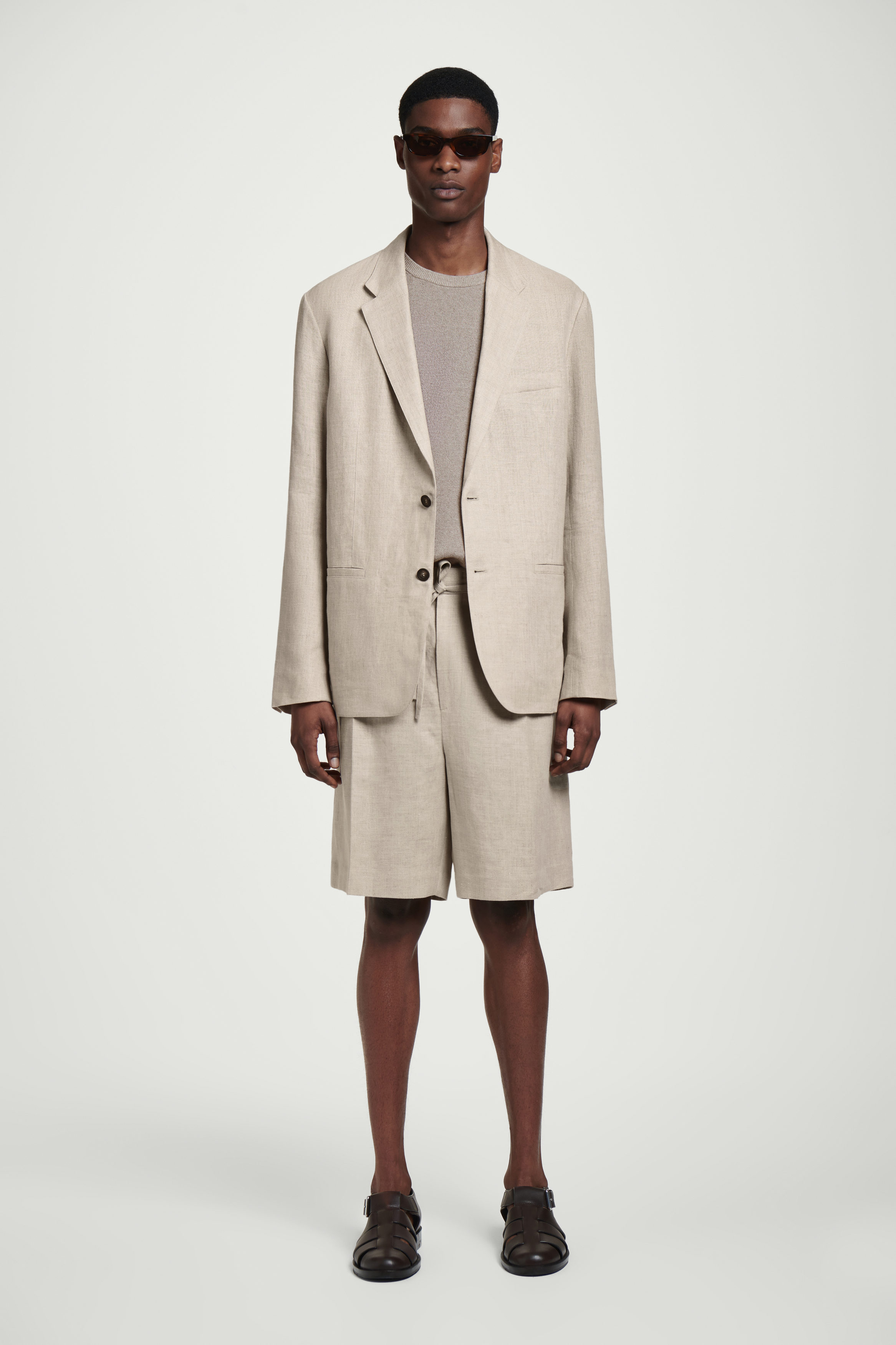 Relaxed Textured Blazer in Jackets & Outerwear | Vince
