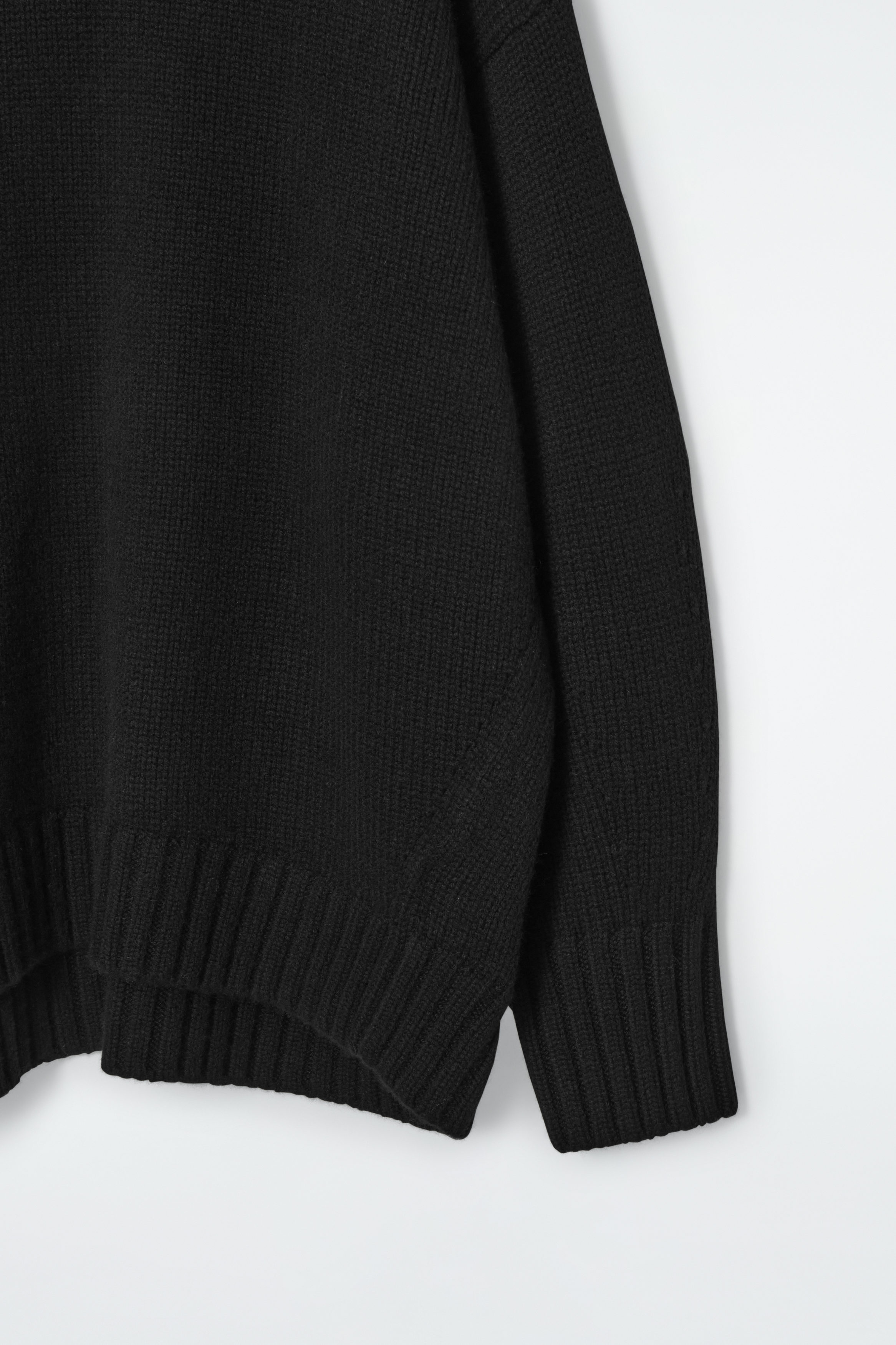 トップス WIND AND SEA Cotton Cashmere Knit Black WIND AND SEA COTTON CASHMERE KNIT BLACK