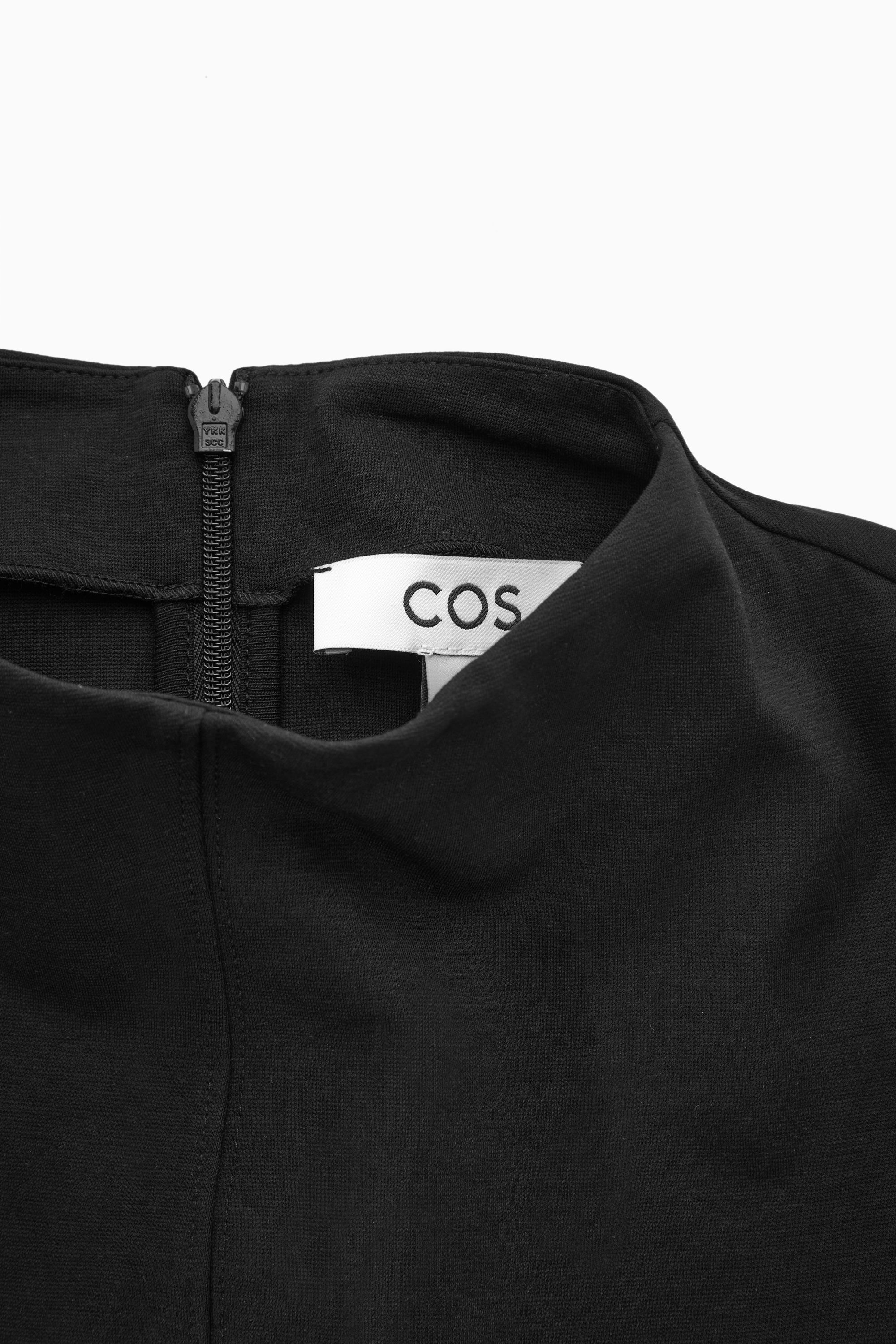 Cos SLIM-FIT MOCK-NECK MINI DRESS | King's Cross