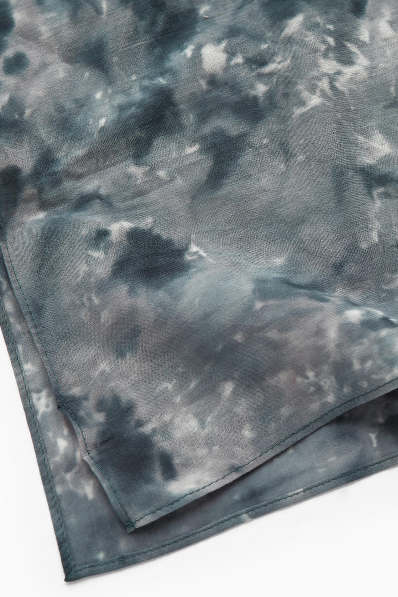 Tie-Dye Print Neck Scarf