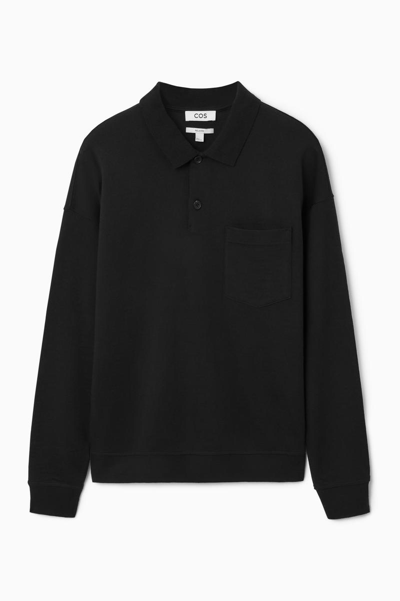 Knitted Wool Polo Shirt