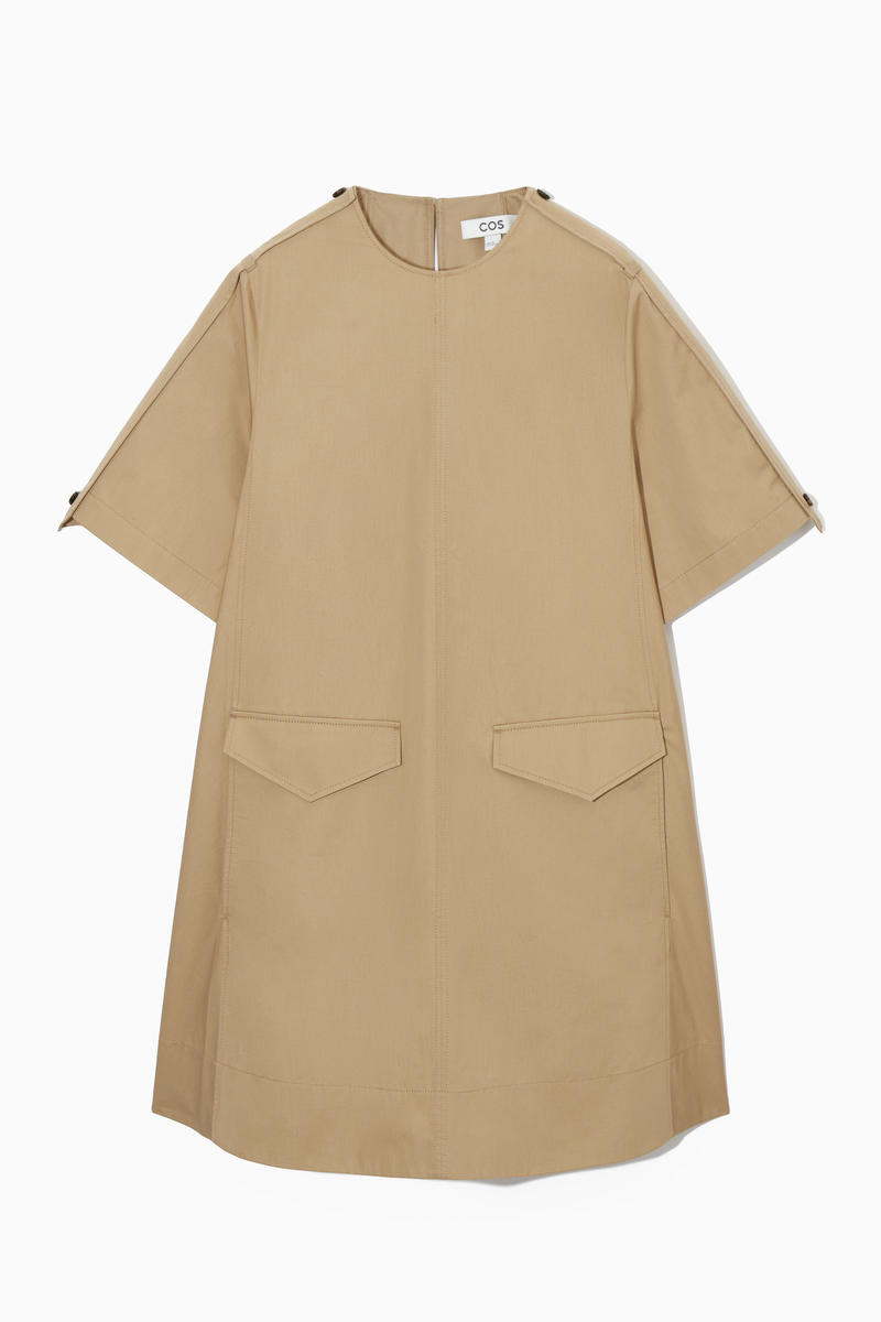 A-Line Utility Mini Dress