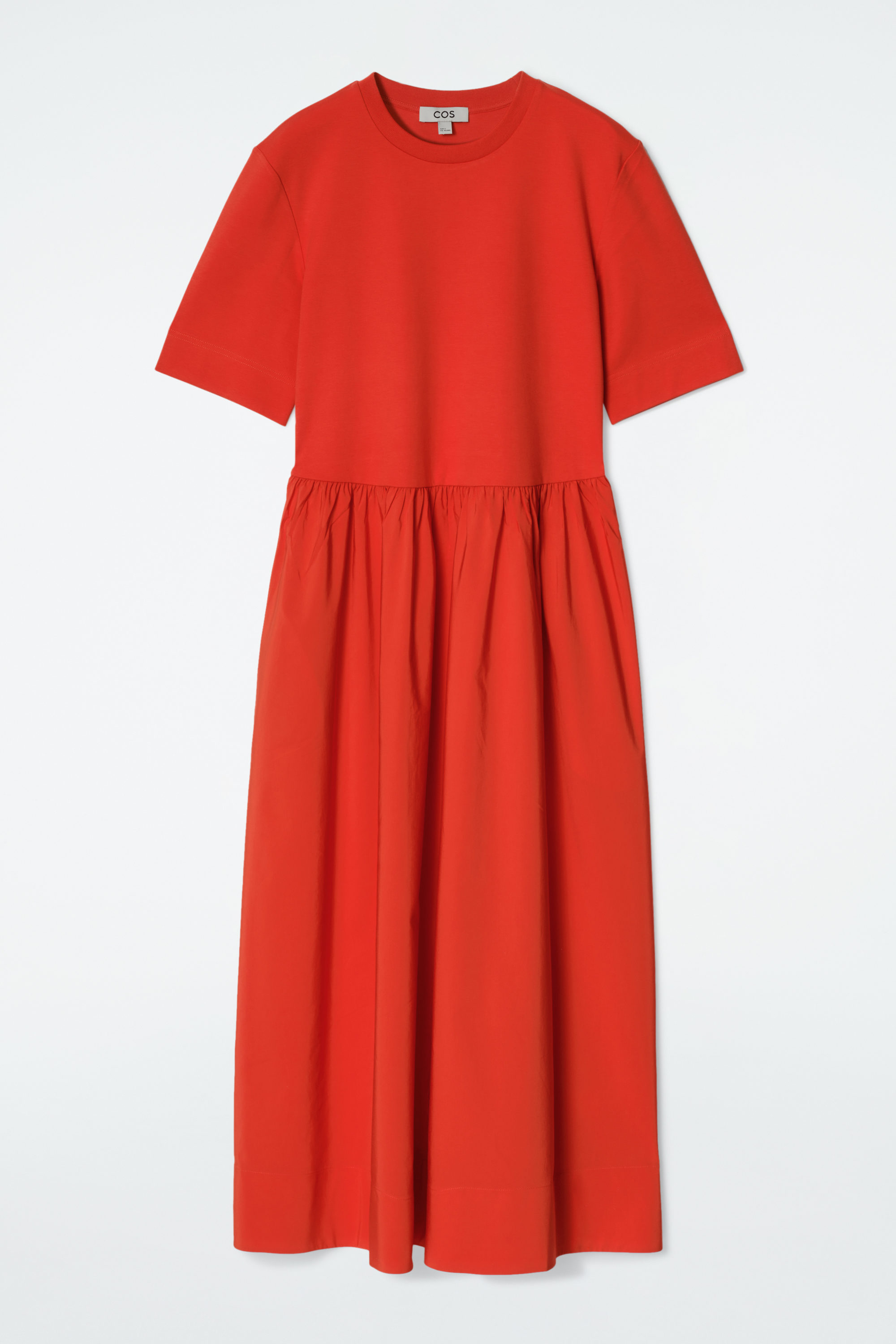 ROBE MIDI CONTRASTÉE