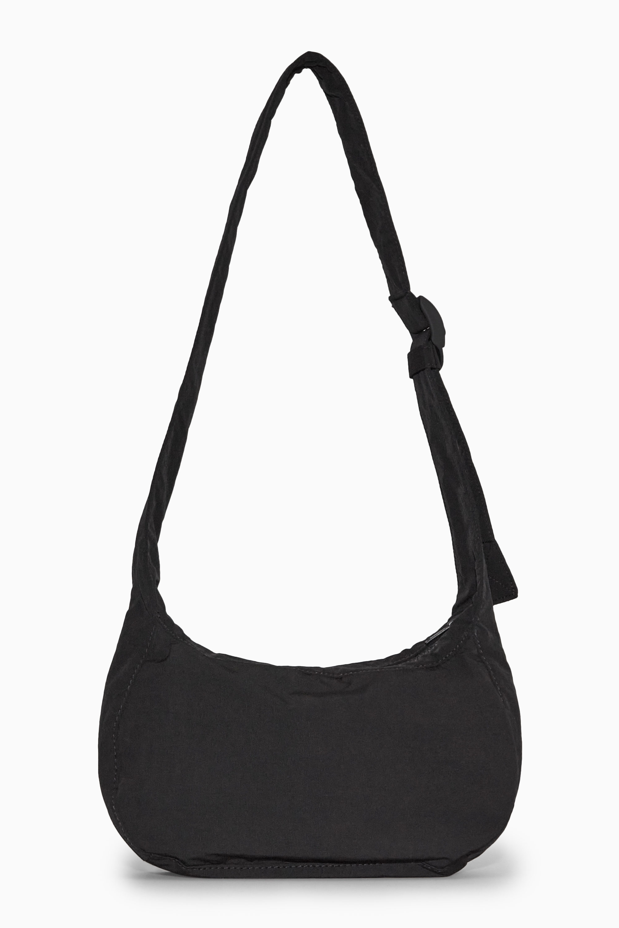 CROSSBODY SADDLE BAG - NYLON - BLACK | COS