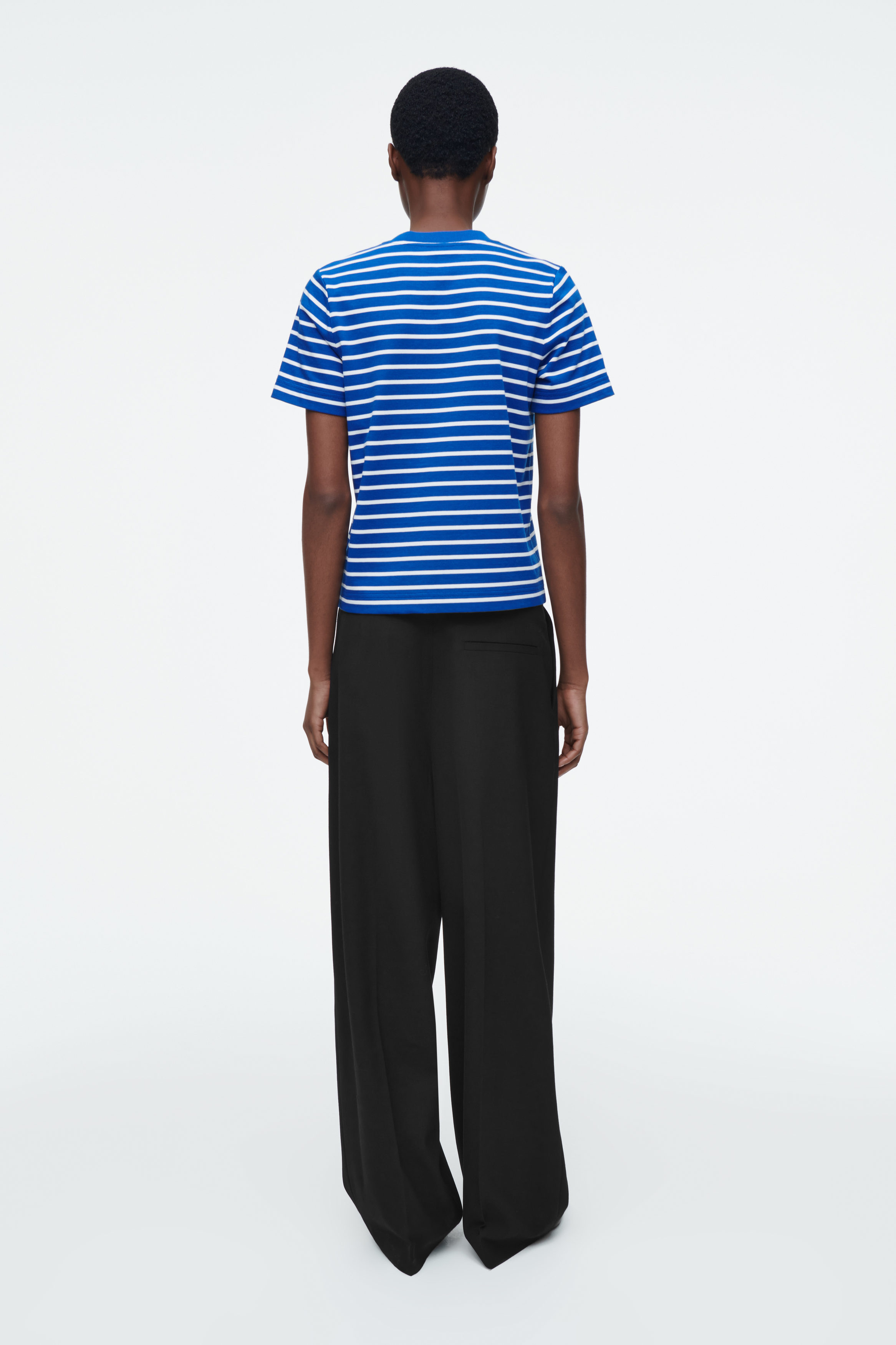 Tシャツ・カットソー Acon Washing Stripe Collar T Shirt (4color) Men's Stretch Piqué Striped Collar T-Shirt - T-shirts - New