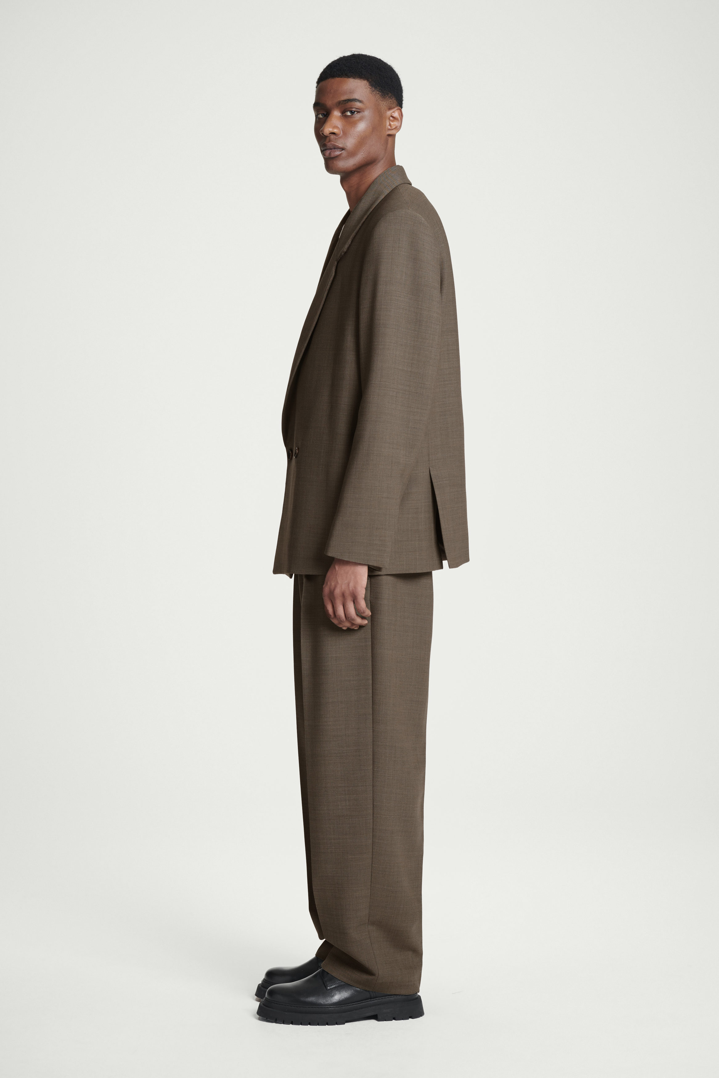 ボトムスその他 Palm Angels Beige Wool-Blend Blazer Helmut Lang Single-Double Breasted Blazer | WWW.HELMUTLANG.COM