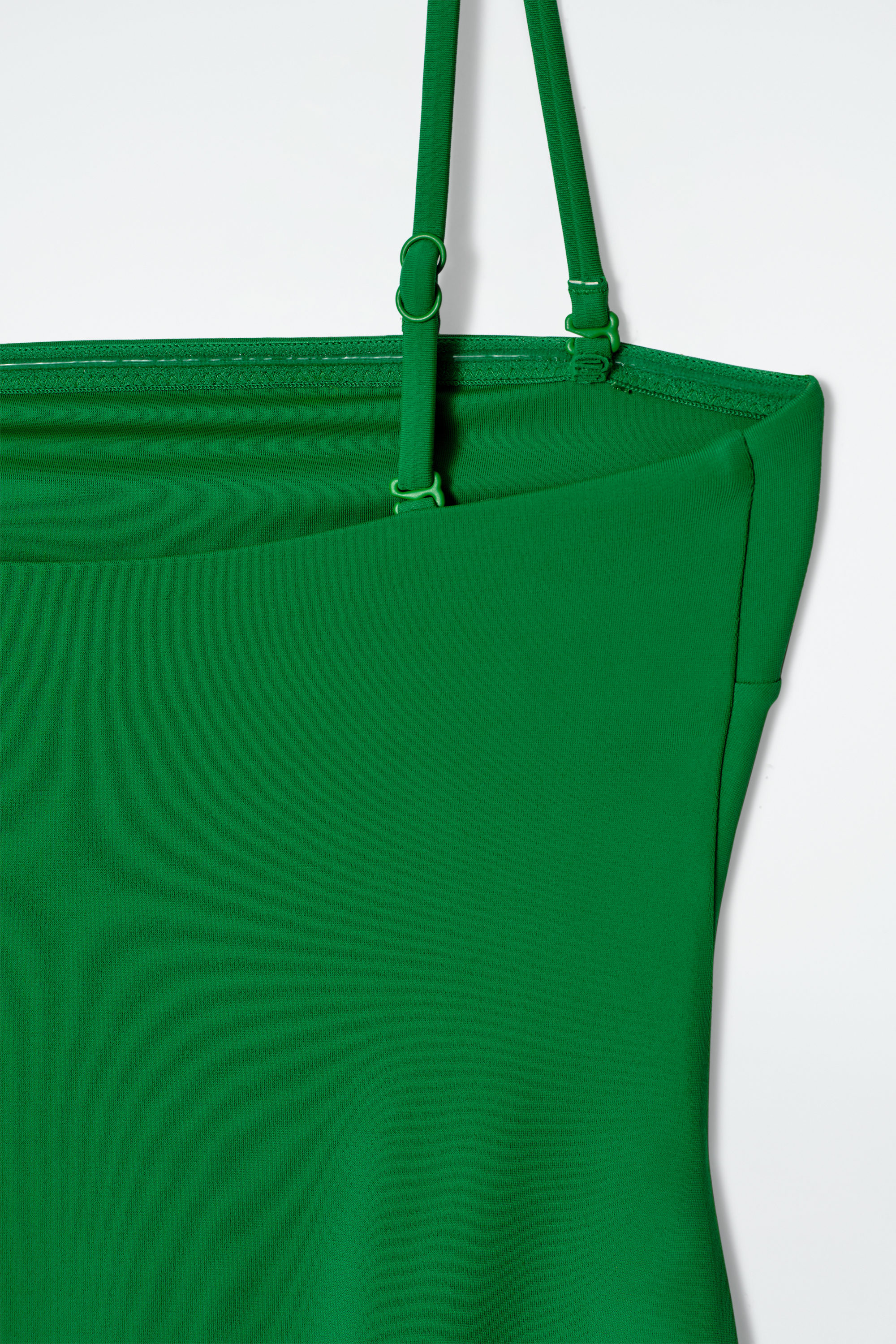 BANDEAU SWIMSUIT - GREEN | COS