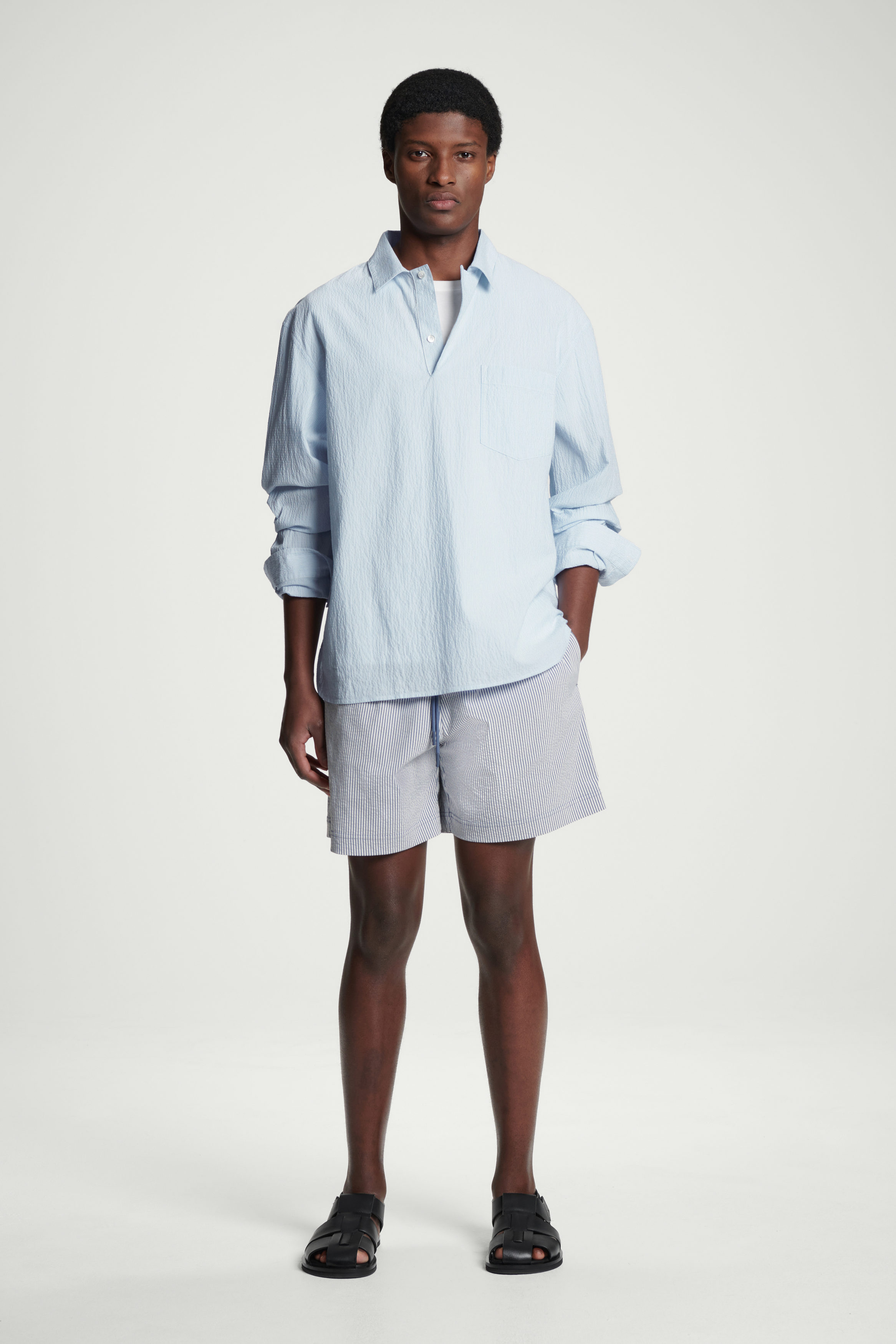 CLASSIC FIT SEERSUCKER SHORTS | Nautica