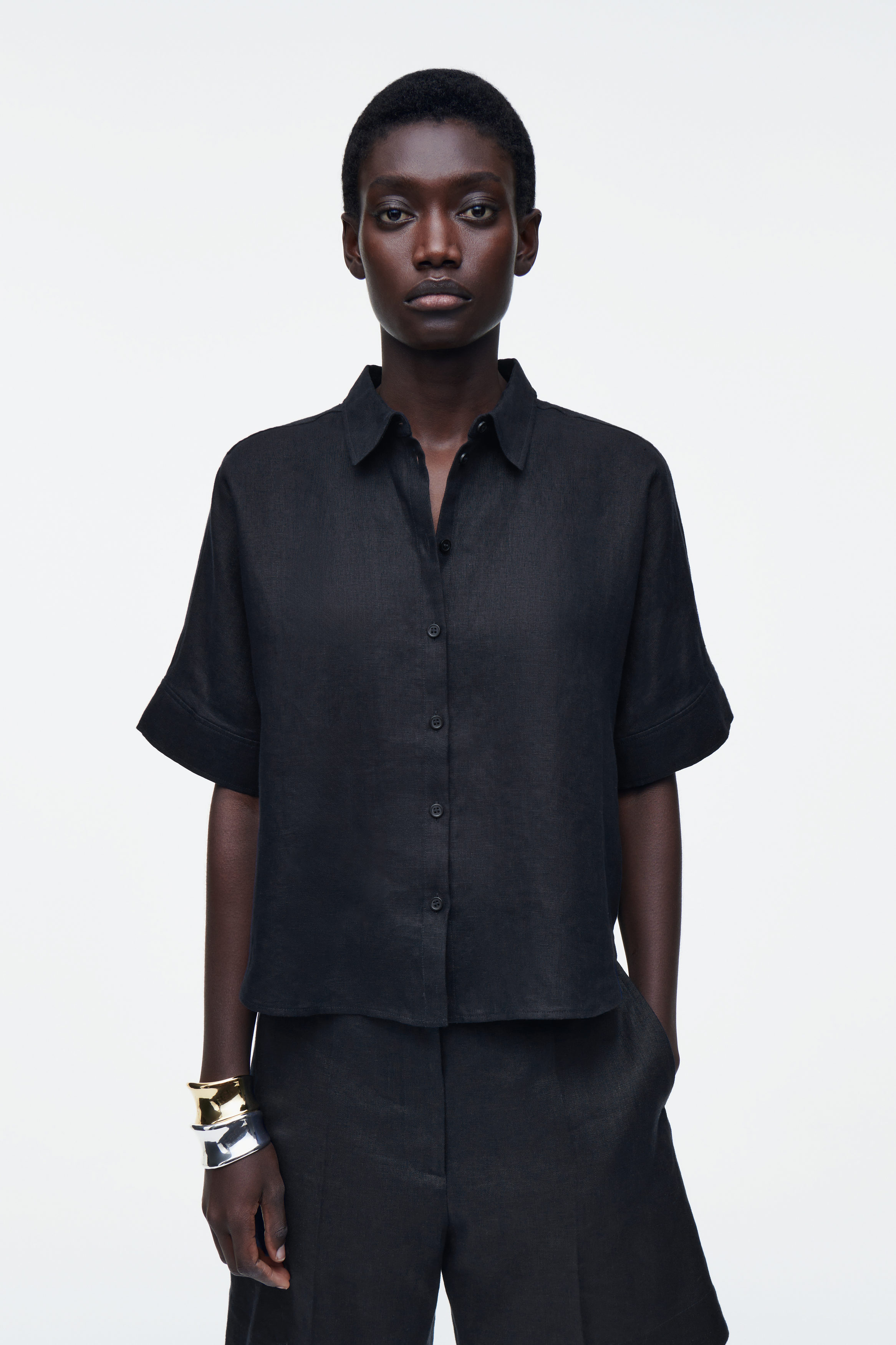 【新品】UL Short Sleeve Shirt XLサイズ Navy s-l400.jpg