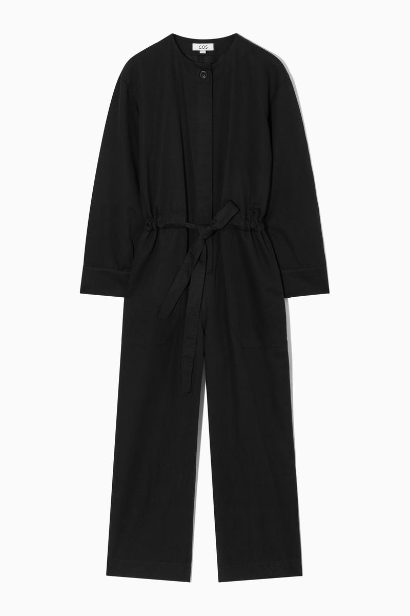 Drawstring-Waist Jumpsuit