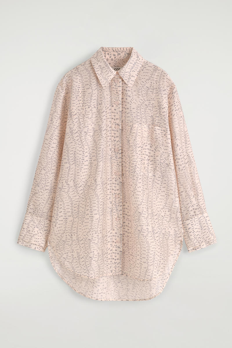 Printed Fluid Shirt