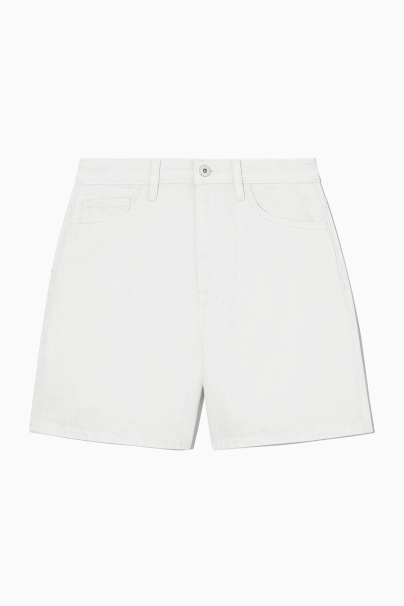 Relaxed-Fit Denim Shorts