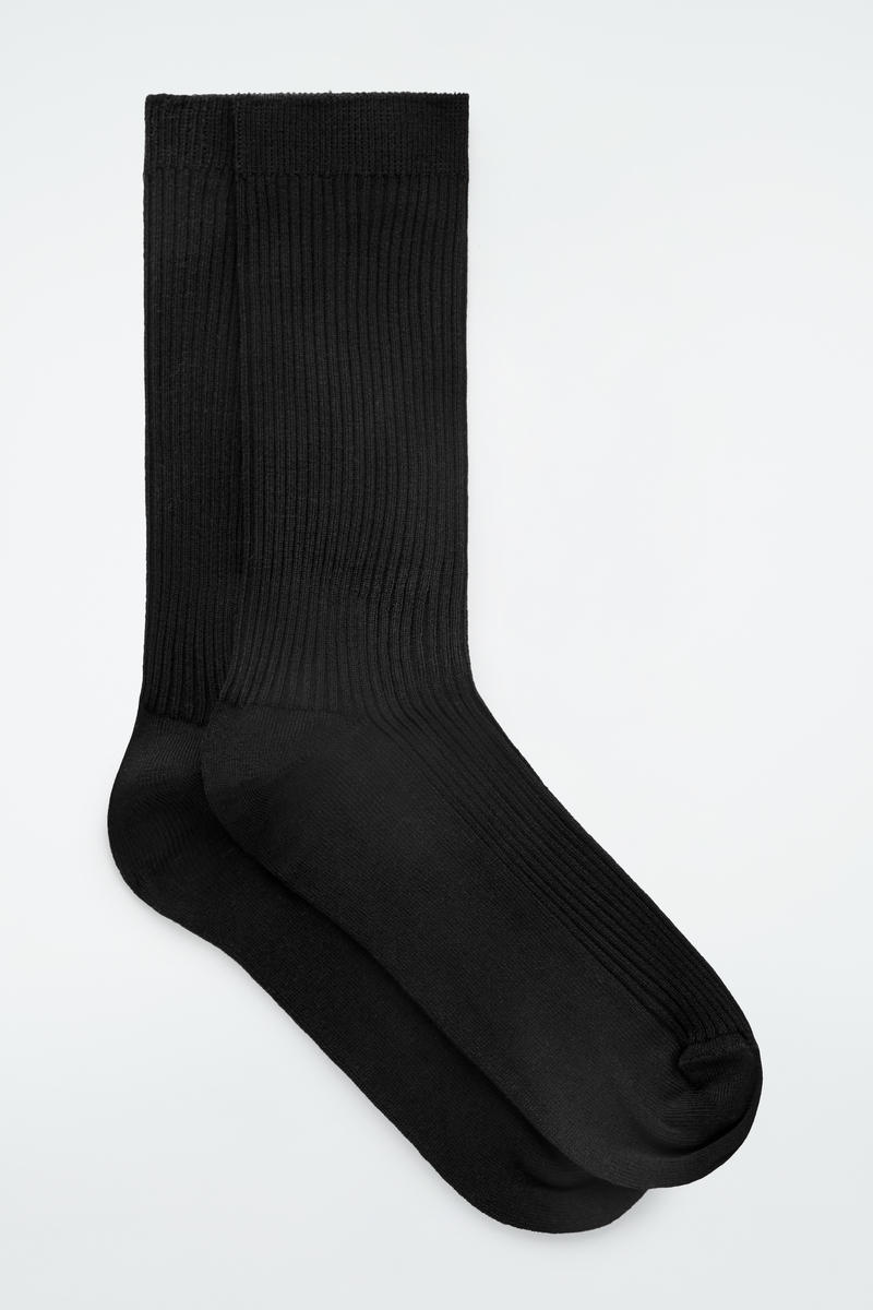 2-Pack Ribbed Socks