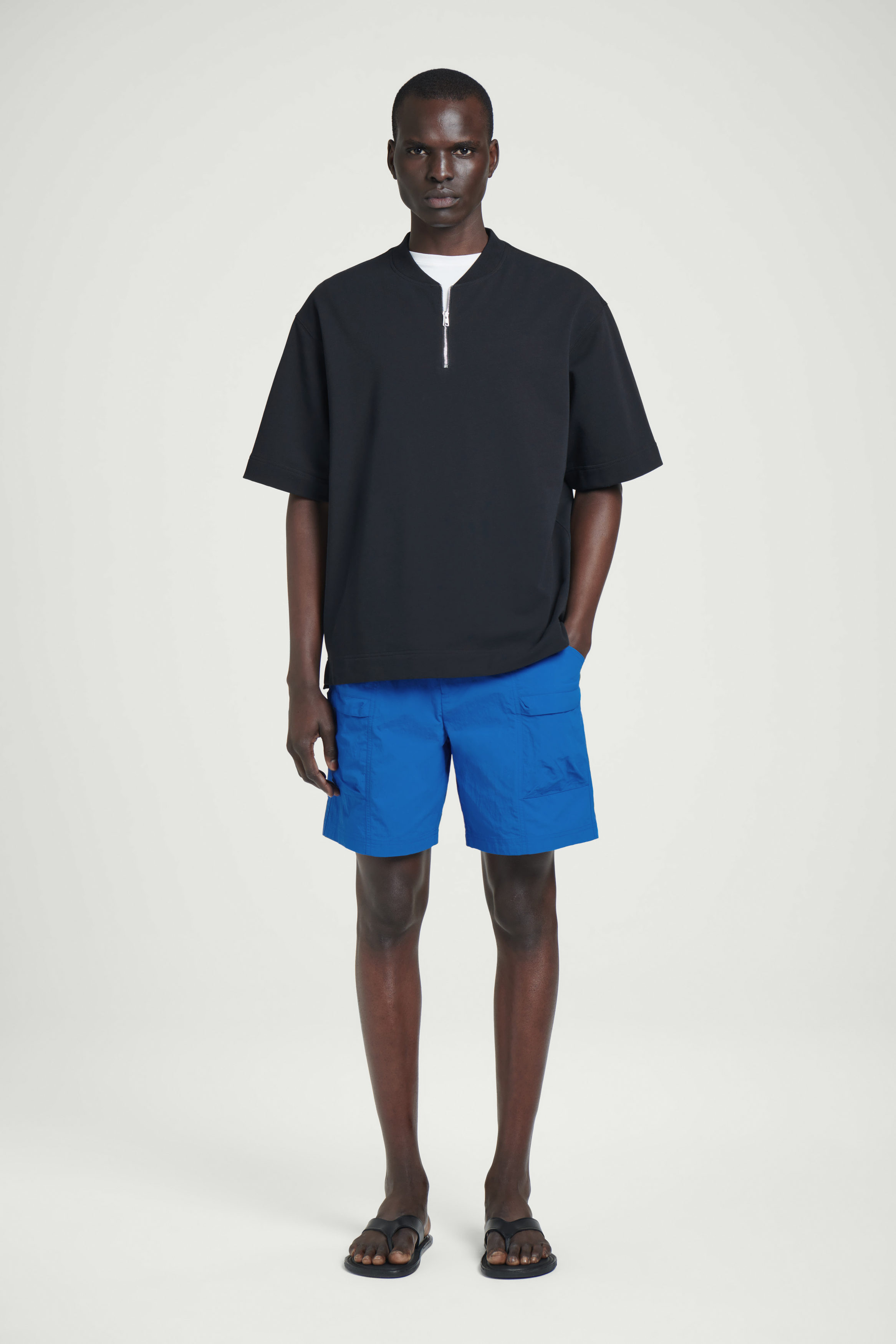 在庫所持★即納・関税負担★Unif Space Out Shorts in Blue df9b8aa7dfcc813556852fe4ecff86