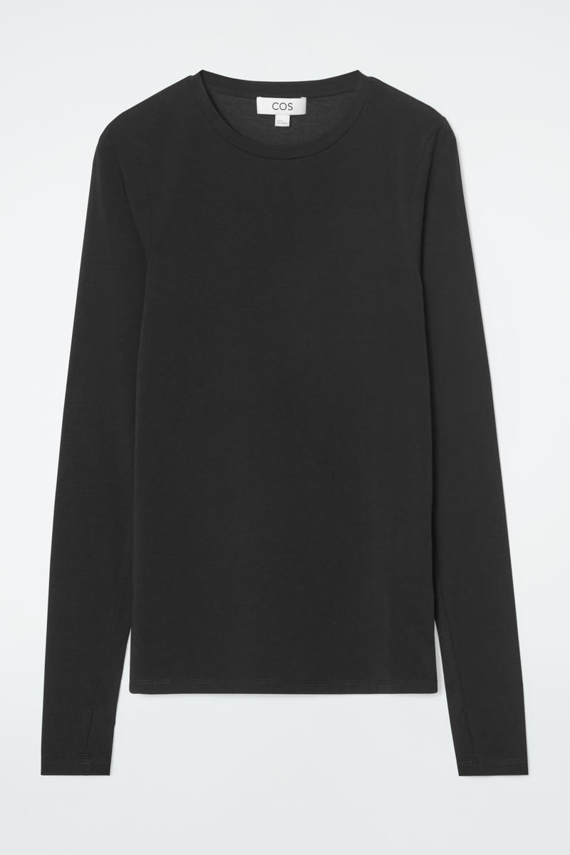 Slim Lightweight Long-Sleeved Top