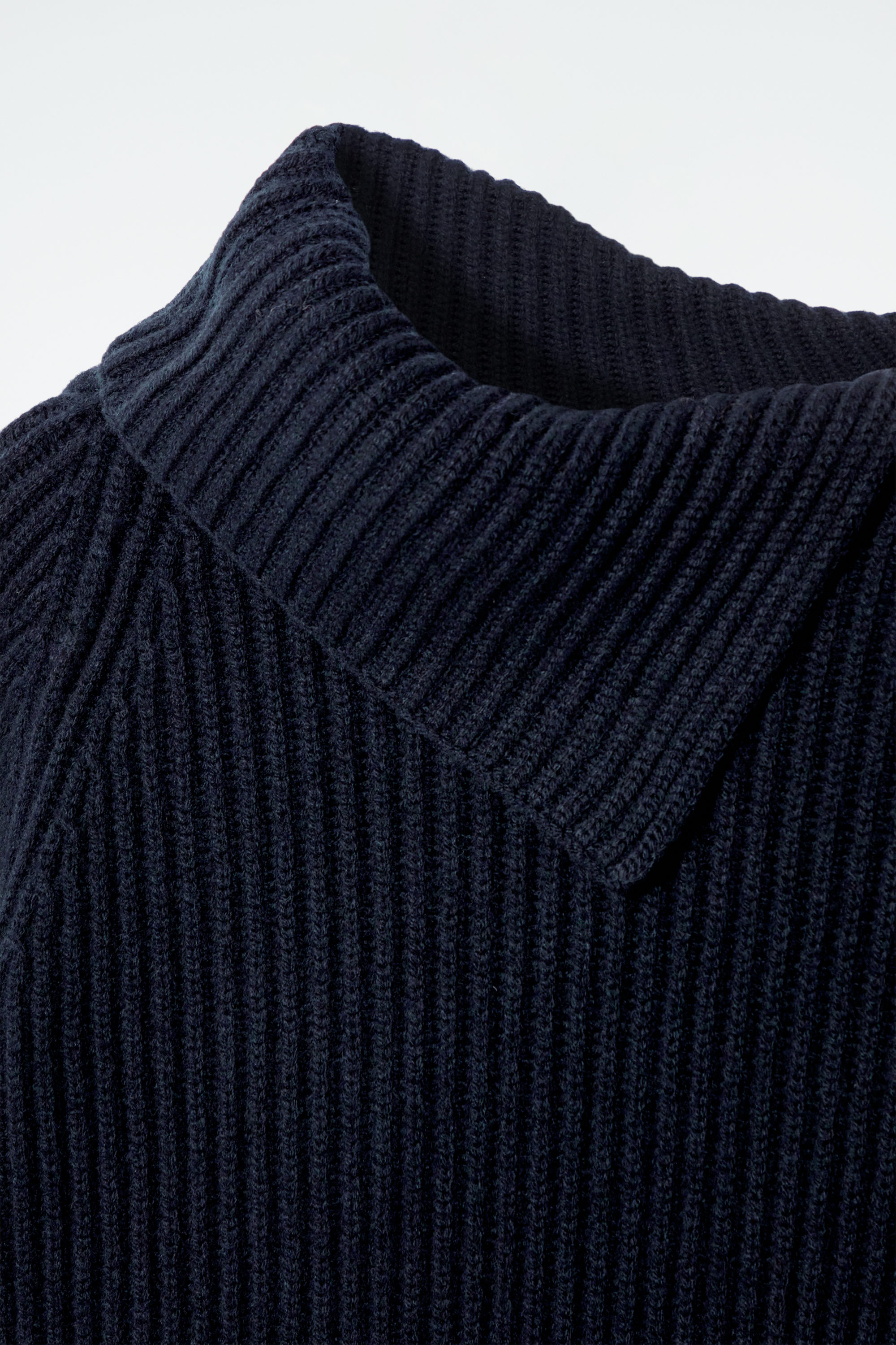 トップス OHOTORO Ribbed U Knit navy OHOTORO Ribbed U Knit navy - メルカリ