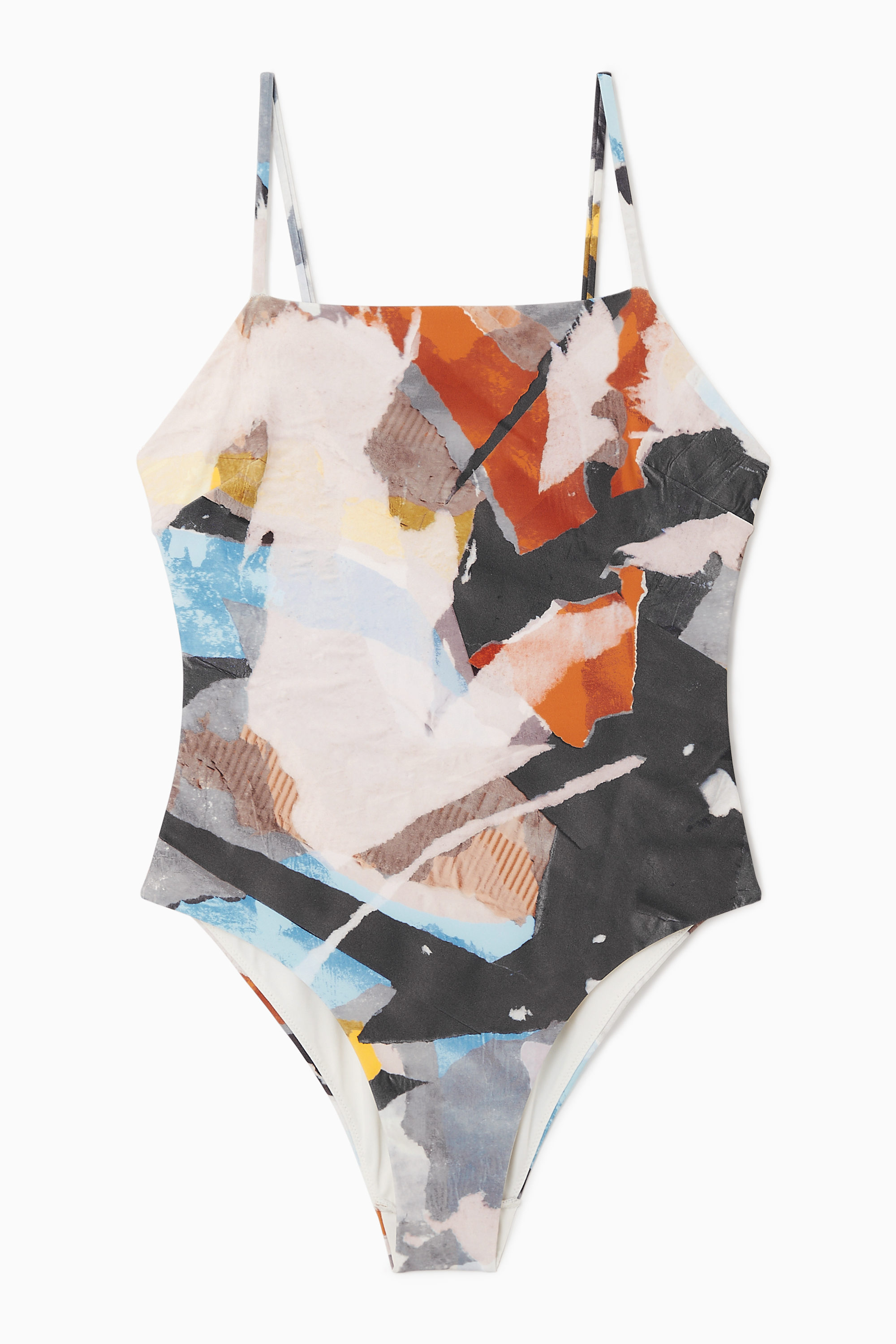 CROSSOVER-BACK SWIMSUIT - MULTICOLOURED | COS