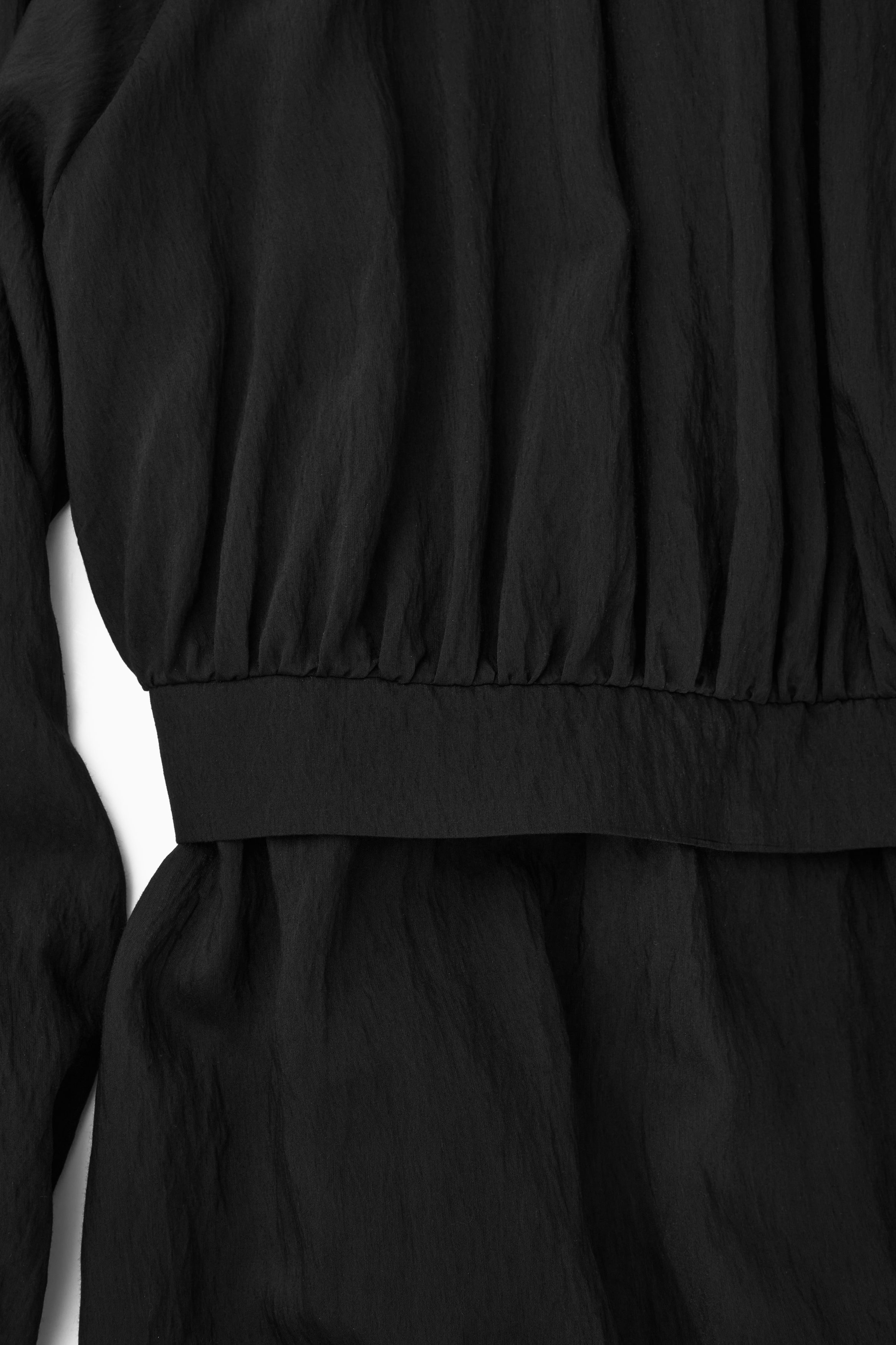 BELTED MIDI SHIRT DRESS - BLACK | COS